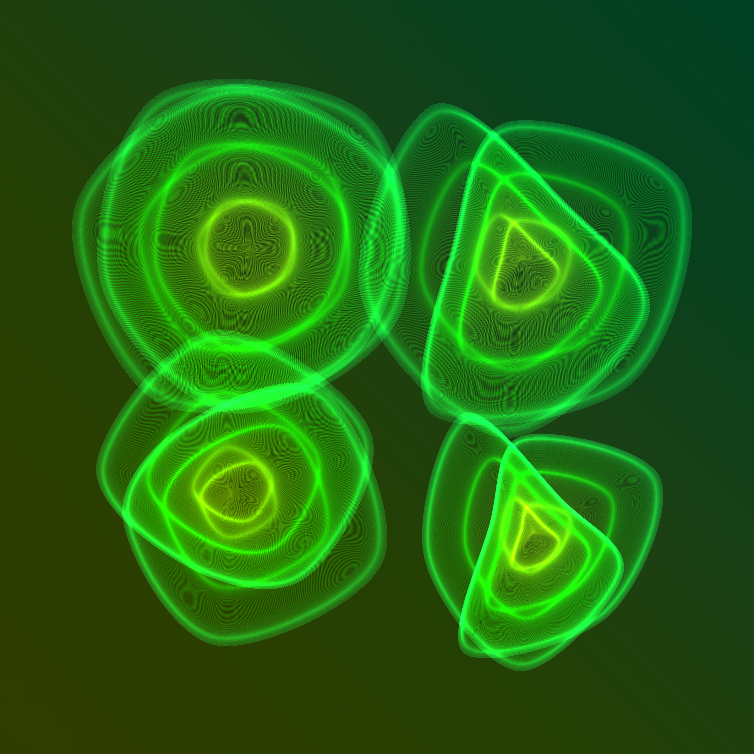 Art Blocks - Art Blocks v2 - Flowers #4330 - NFT # 116004330