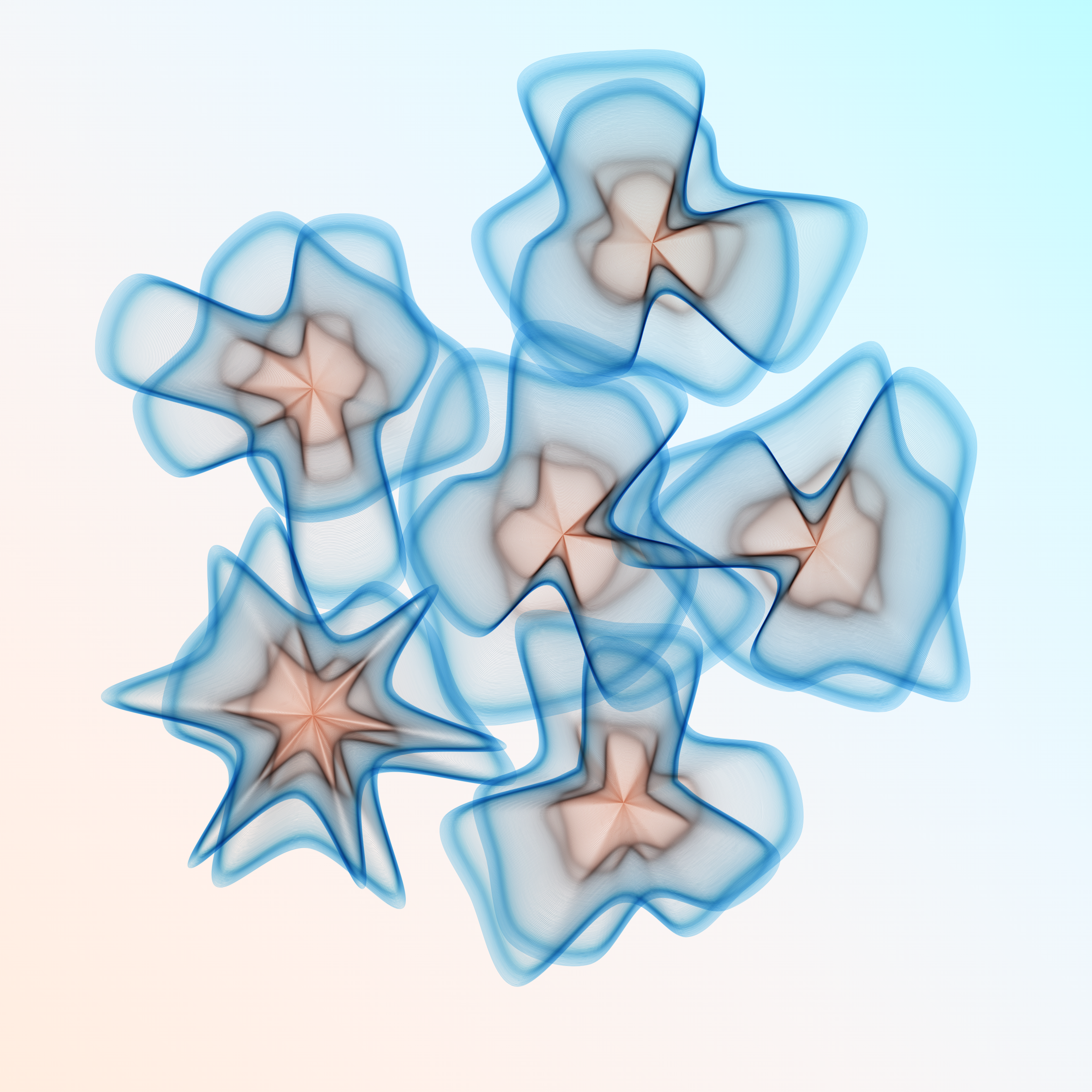 Art Blocks - Art Blocks v2 - Flowers #4332 - NFT # 116004332