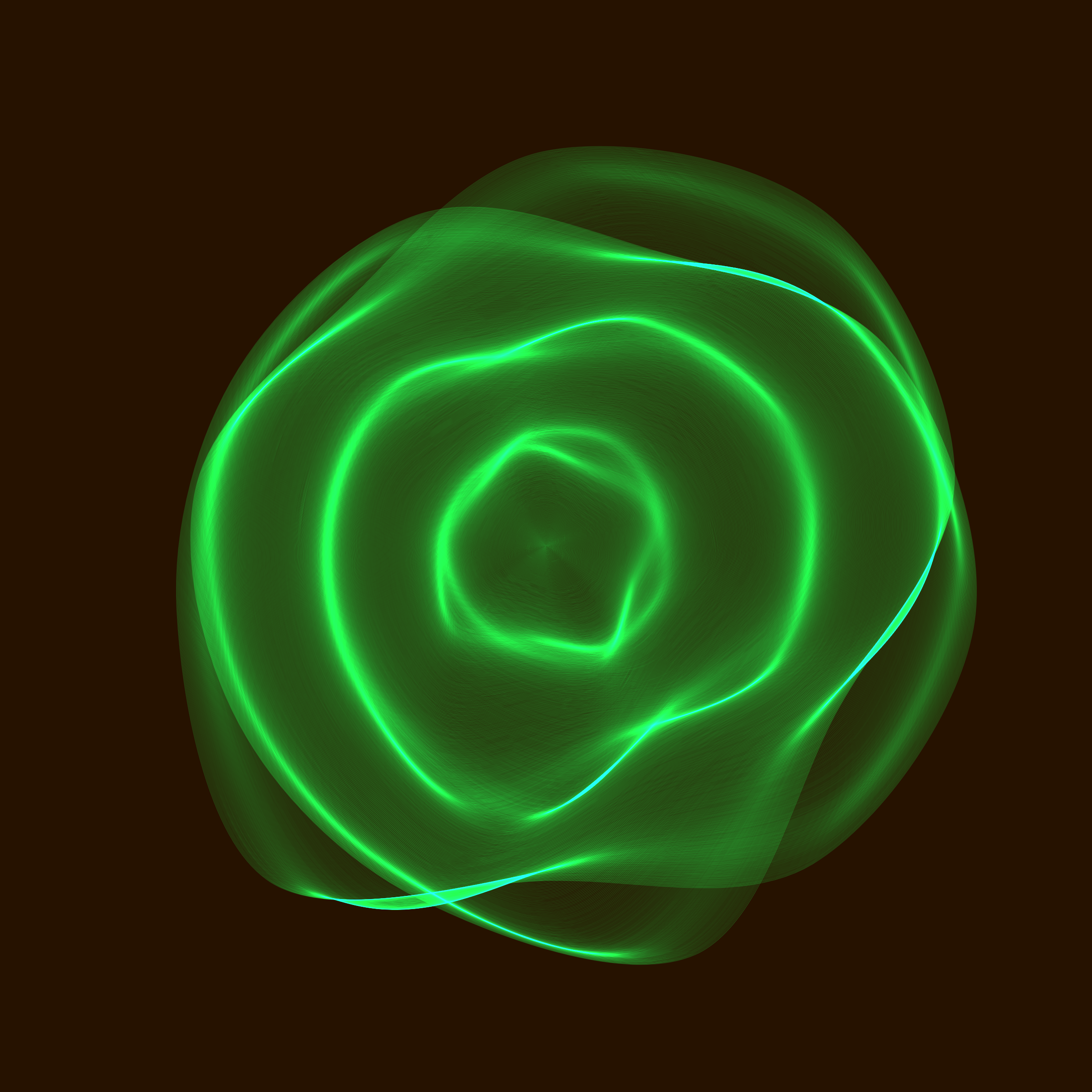 Art Blocks - Art Blocks v2 - Flowers #4334 - NFT # 116004334