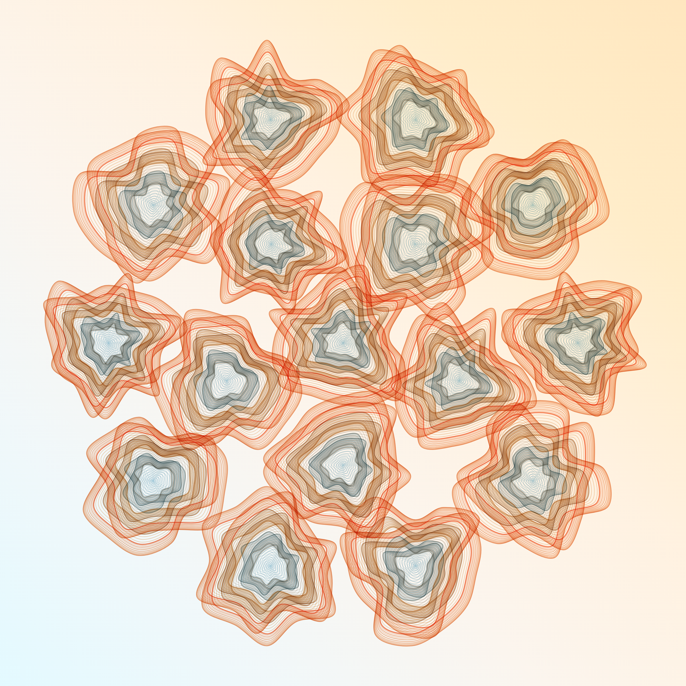 Art Blocks - Art Blocks v2 - Flowers #4343 - NFT # 116004343