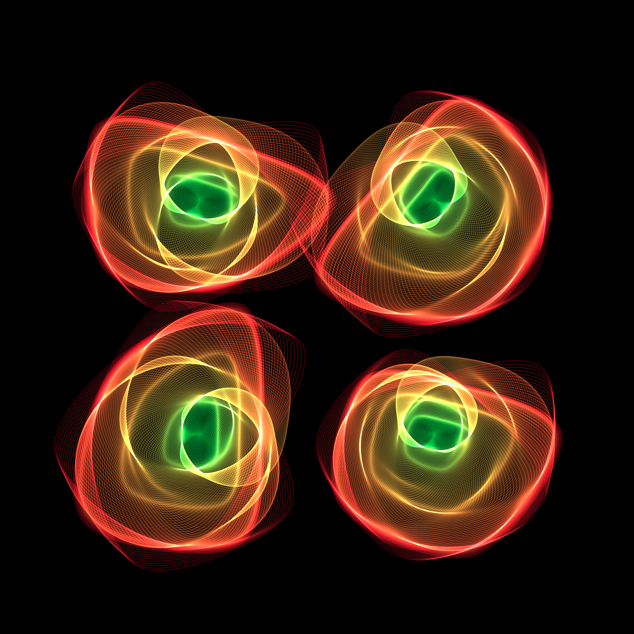 Art Blocks - Art Blocks v2 - Flowers #4346 - NFT # 116004346