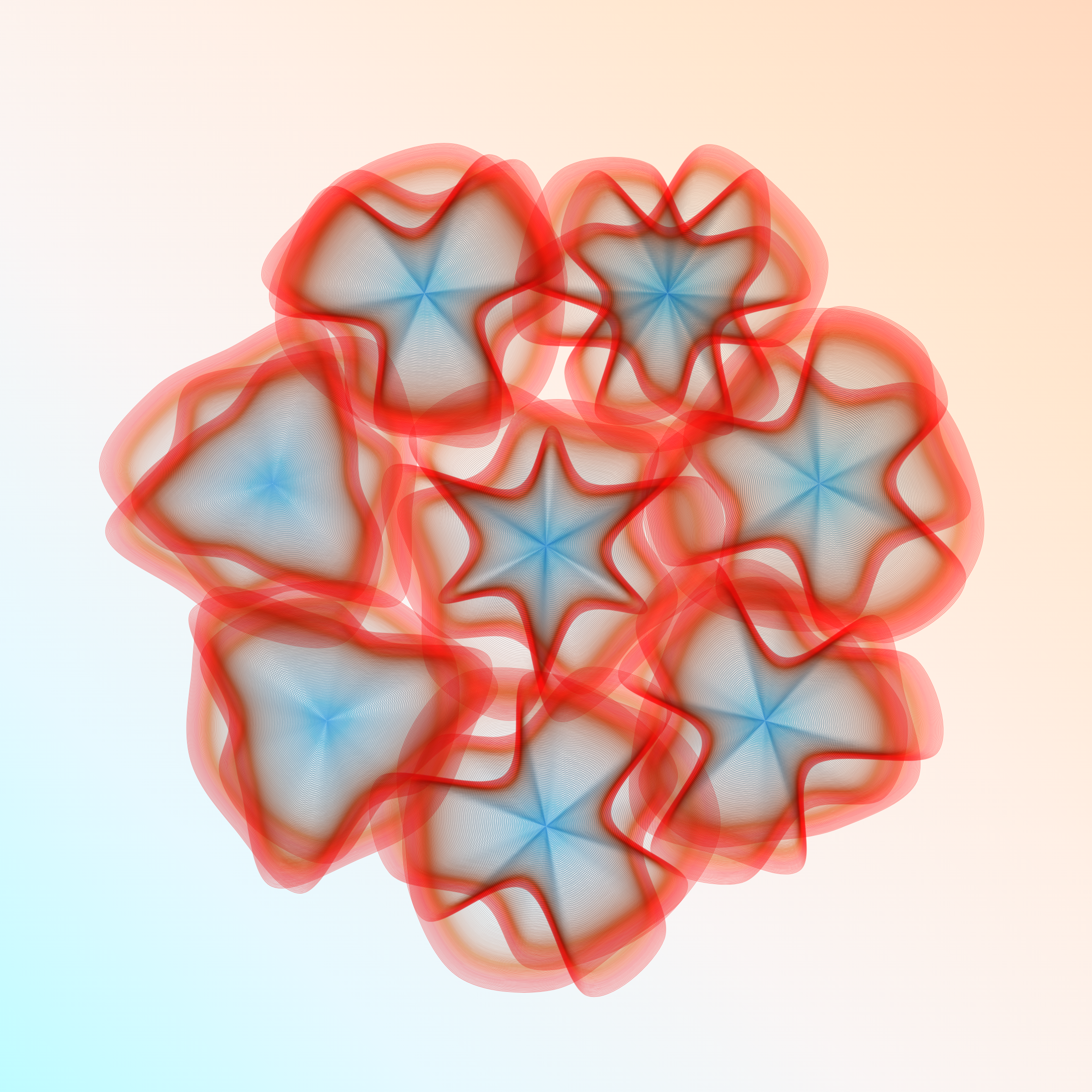 Art Blocks - Art Blocks v2 - Flowers #4351 - NFT # 116004351