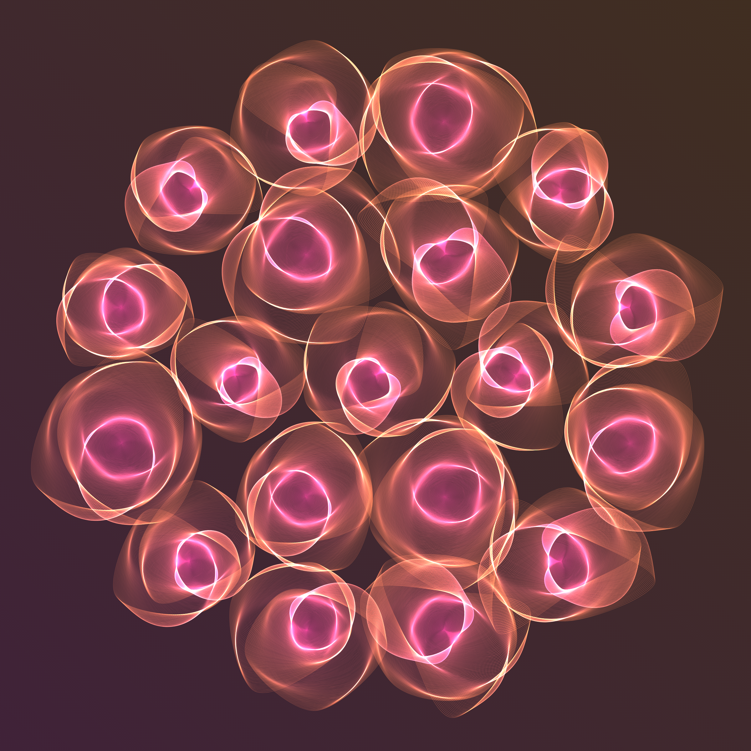 Art Blocks - Art Blocks v2 - Flowers #4355 - NFT # 116004355