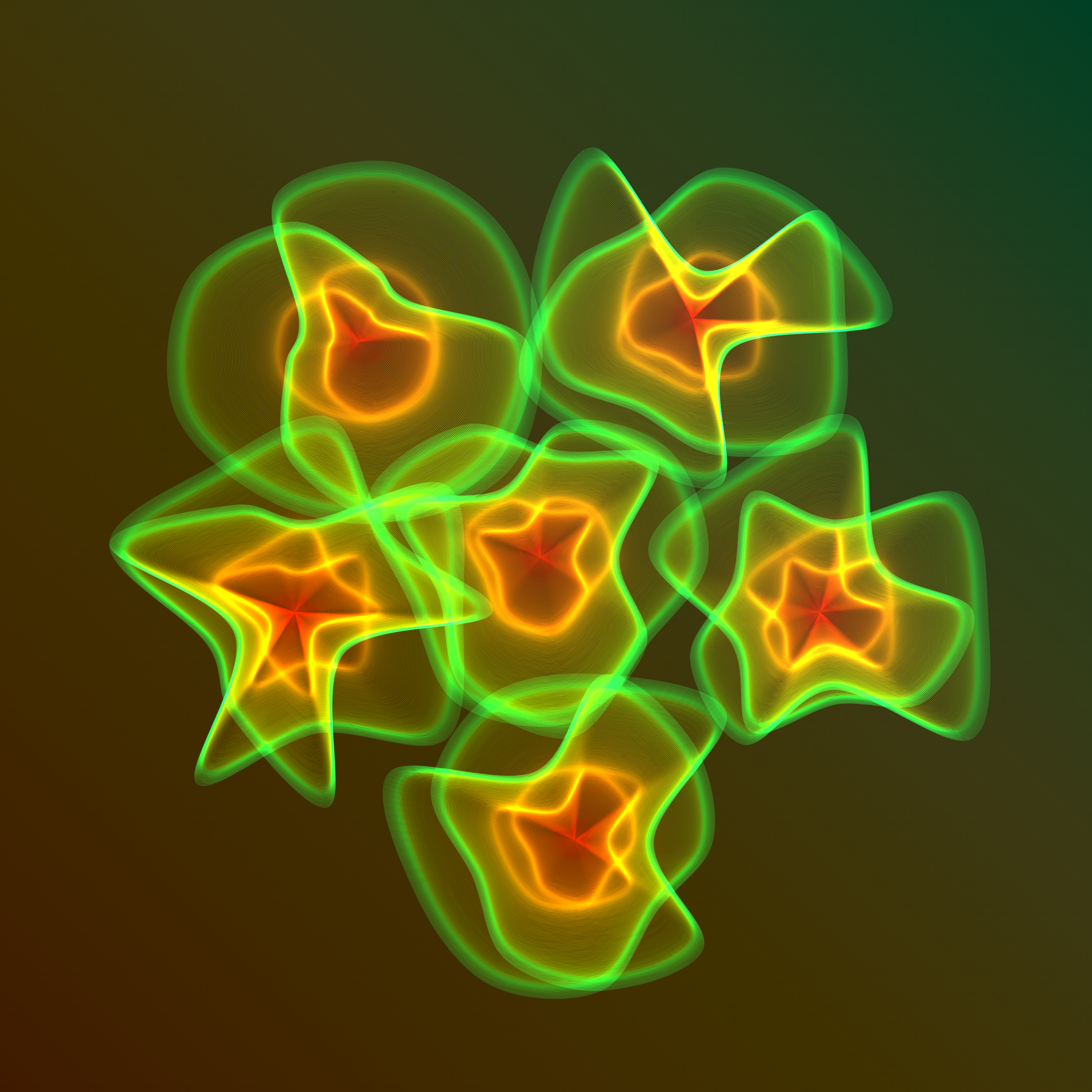 Art Blocks - Art Blocks v2 - Flowers #4370 - NFT # 116004370