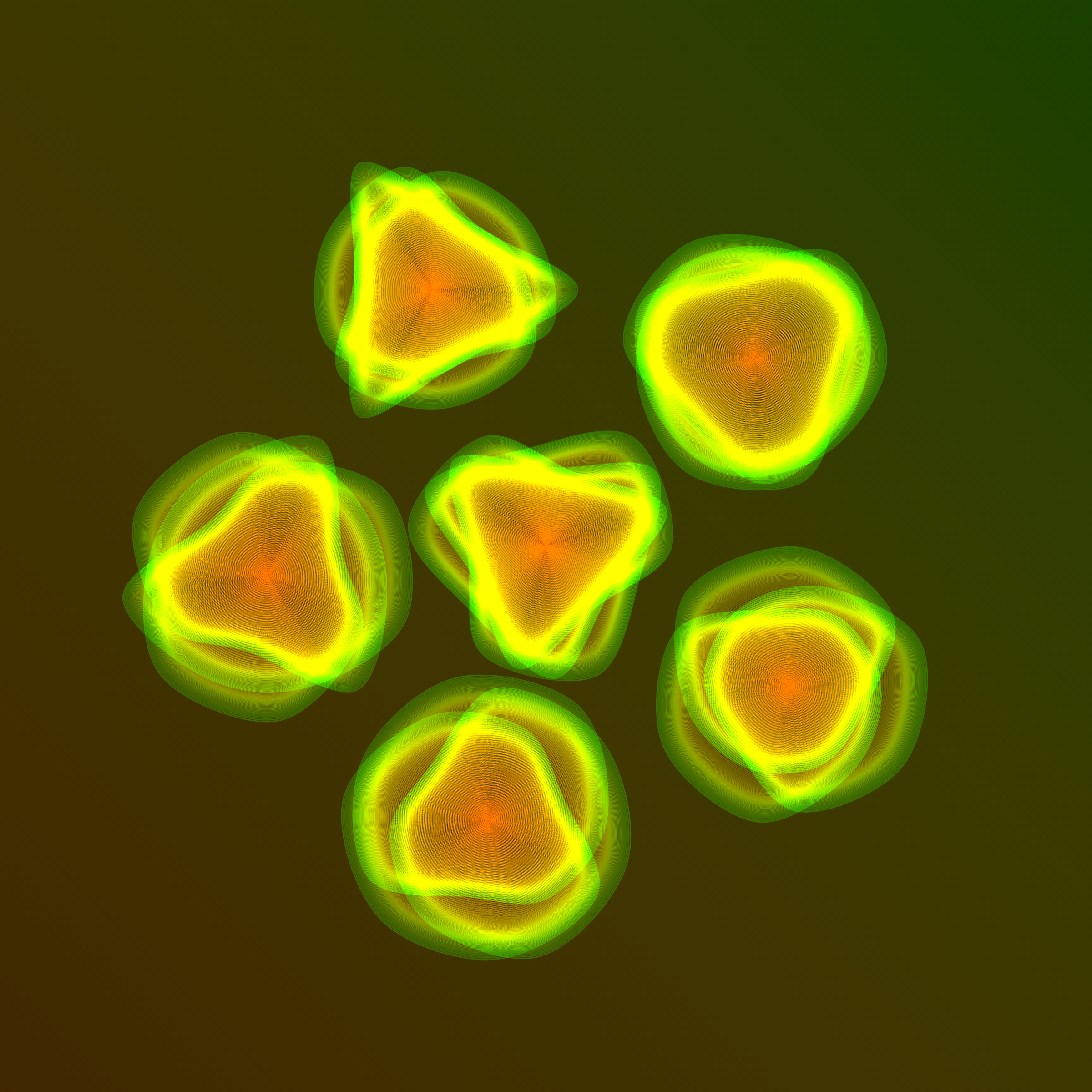 Art Blocks - Art Blocks v2 - Flowers #4374 - NFT # 116004374