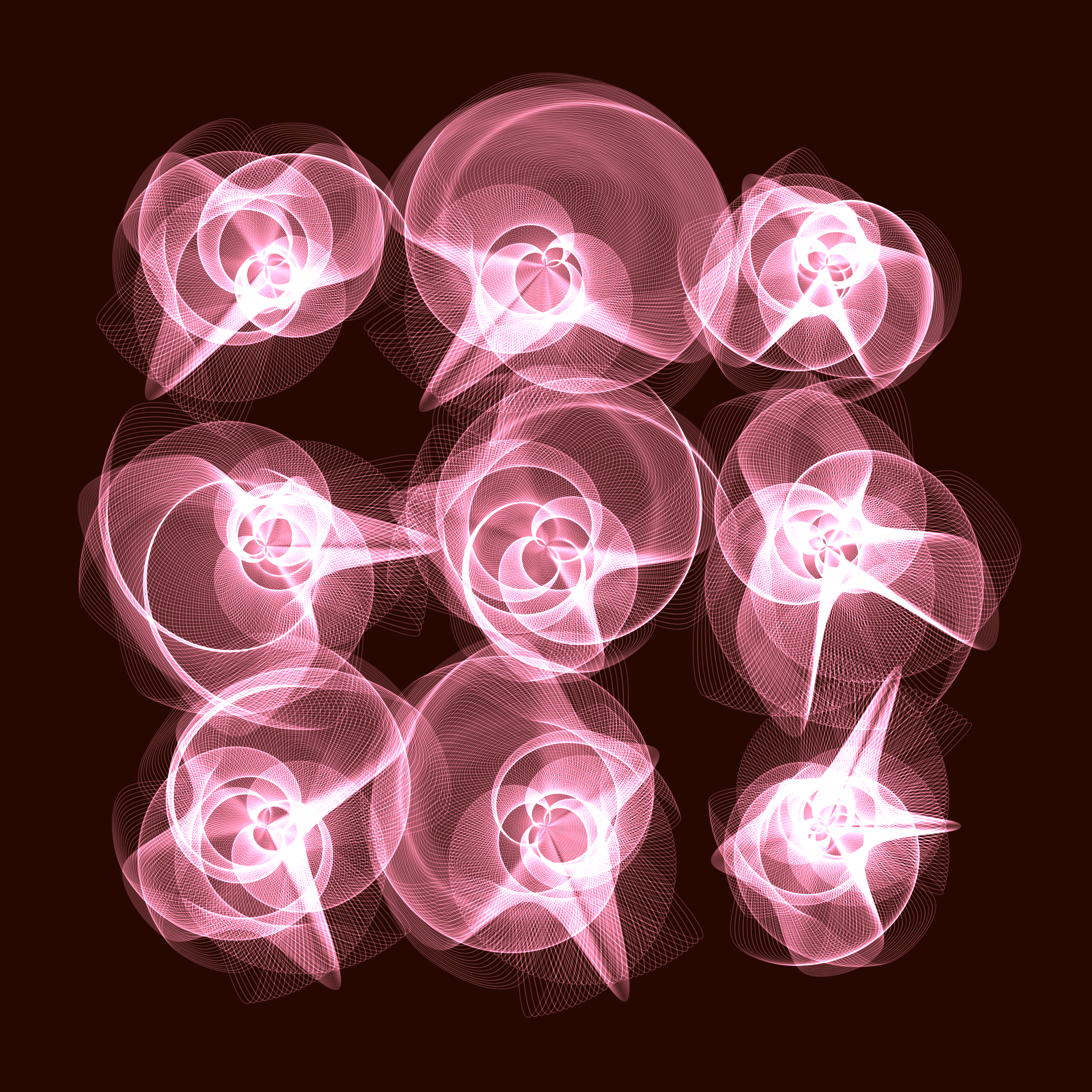 Art Blocks - Art Blocks v2 - Flowers #4375 - NFT # 116004375