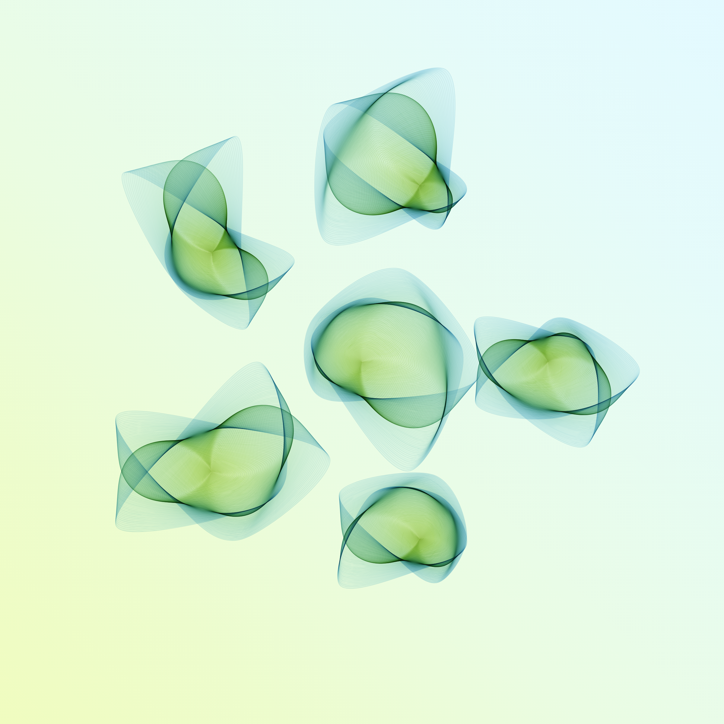 Art Blocks - Art Blocks v2 - Flowers #4378 - NFT # 116004378