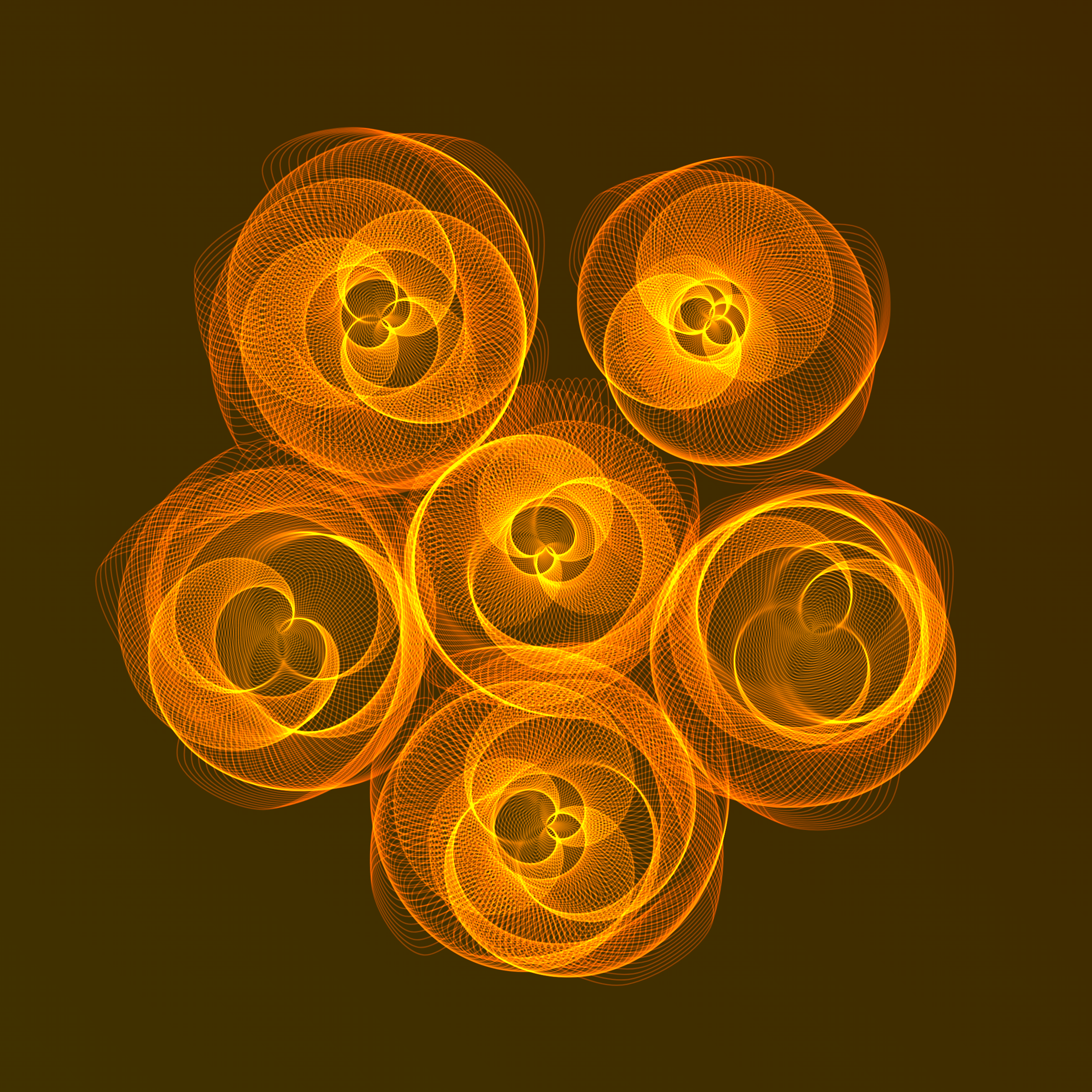 Art Blocks - Art Blocks v2 - Flowers #4381 - NFT # 116004381