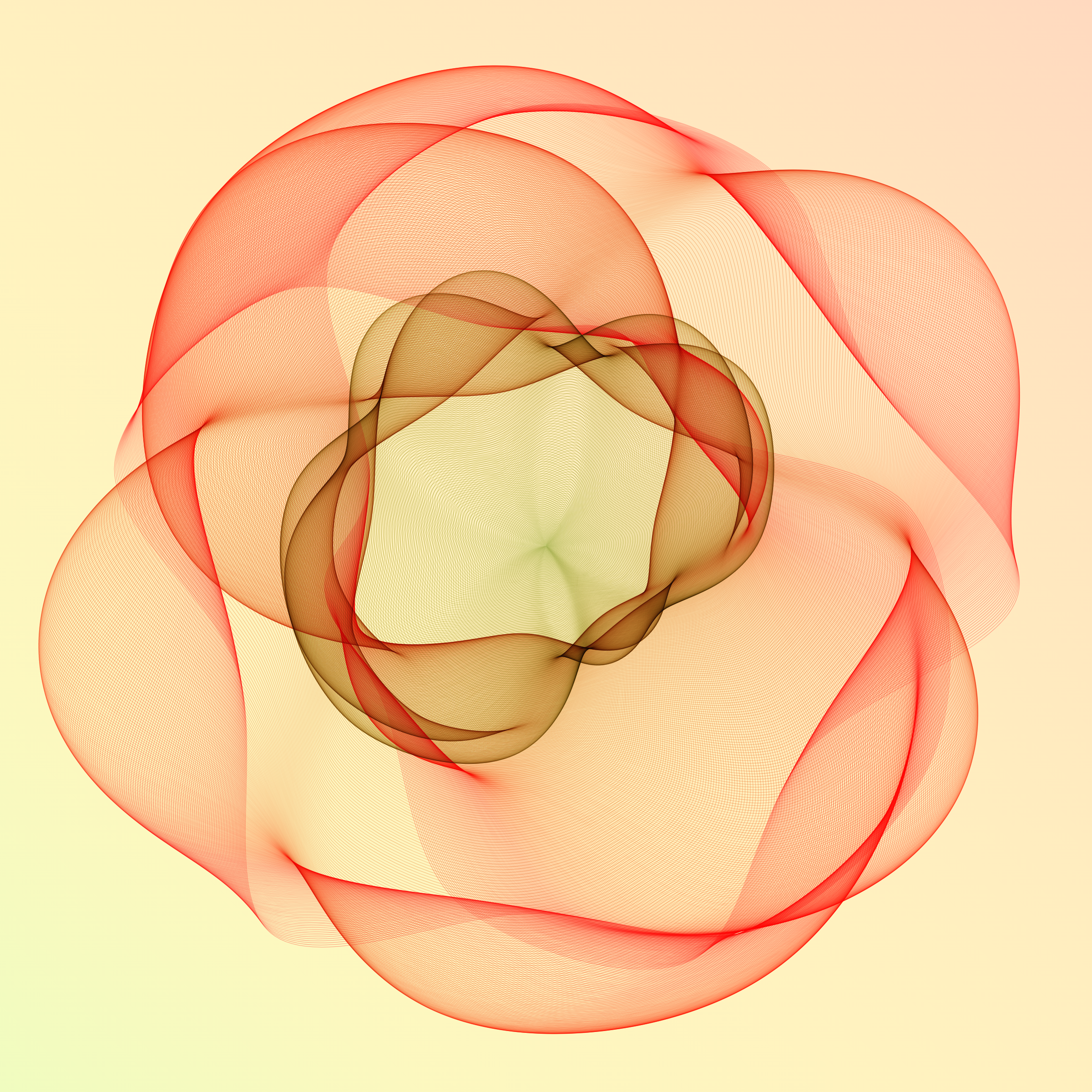 Art Blocks - Art Blocks v2 - Flowers #4383 - NFT # 116004383