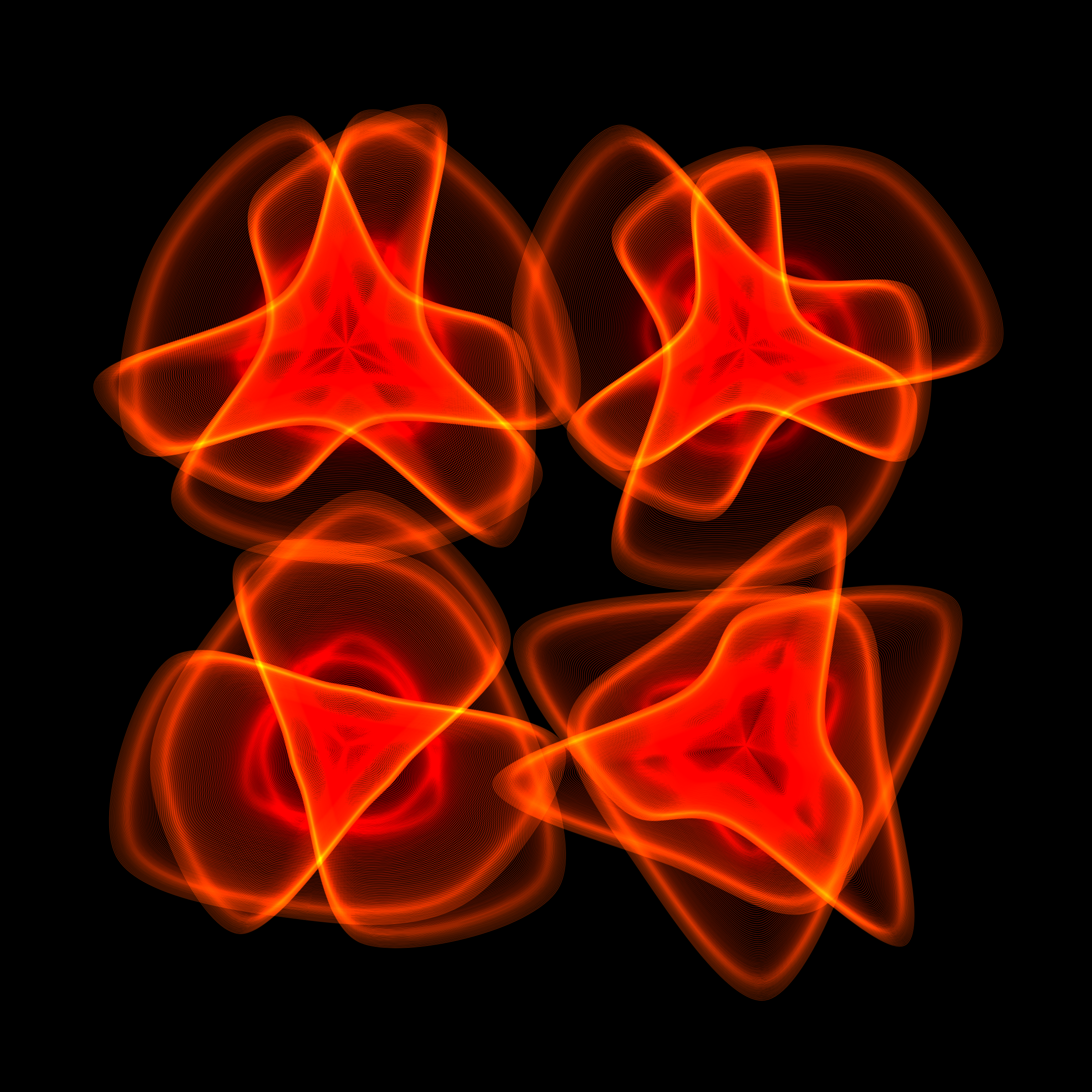 Art Blocks - Art Blocks v2 - Flowers #4385 - NFT # 116004385