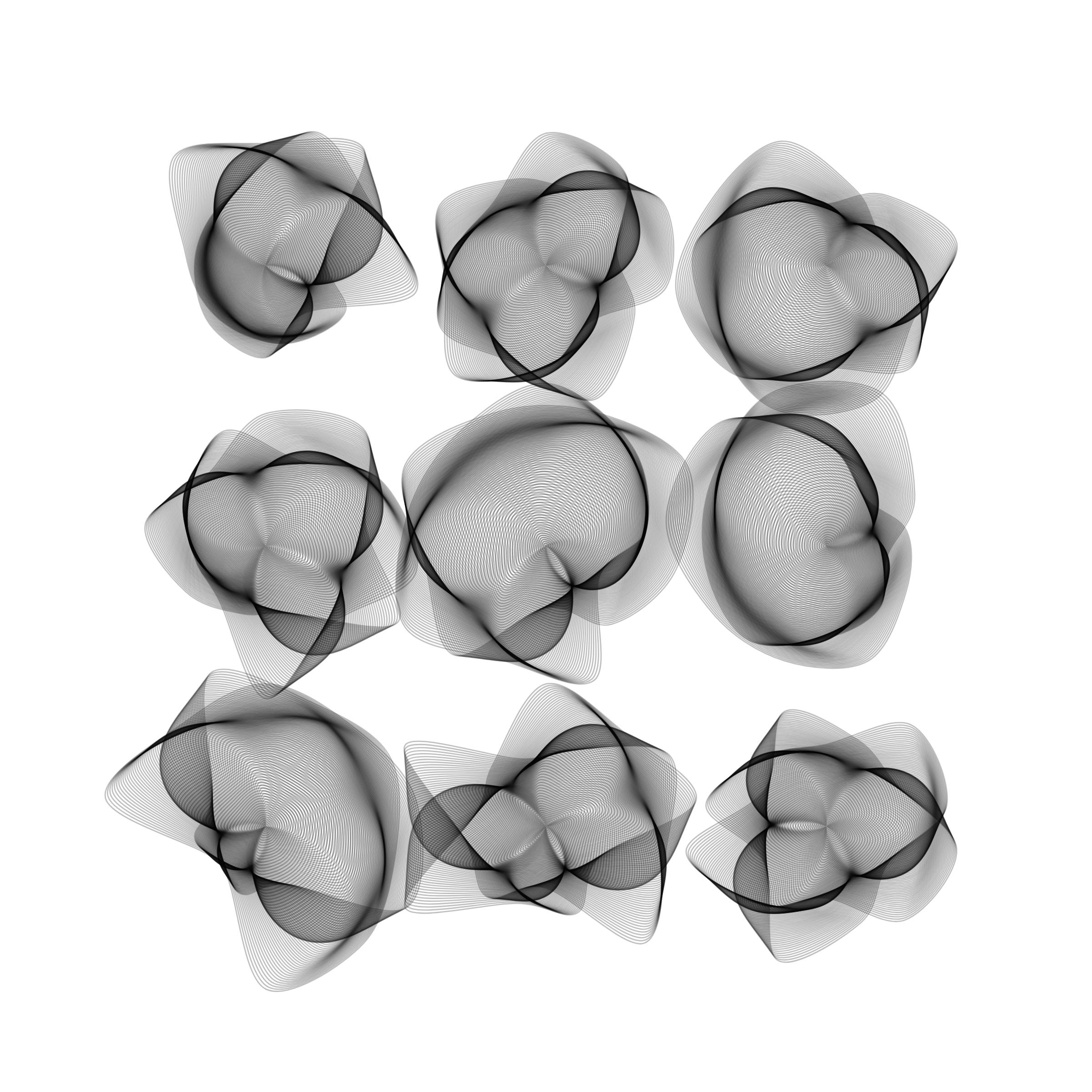 Art Blocks - Art Blocks v2 - Flowers #4386 - NFT # 116004386