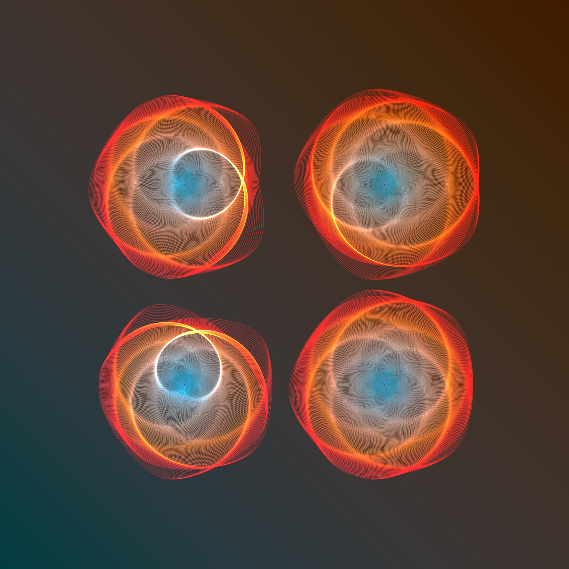 Art Blocks - Art Blocks v2 - Flowers #4390 - NFT # 116004390