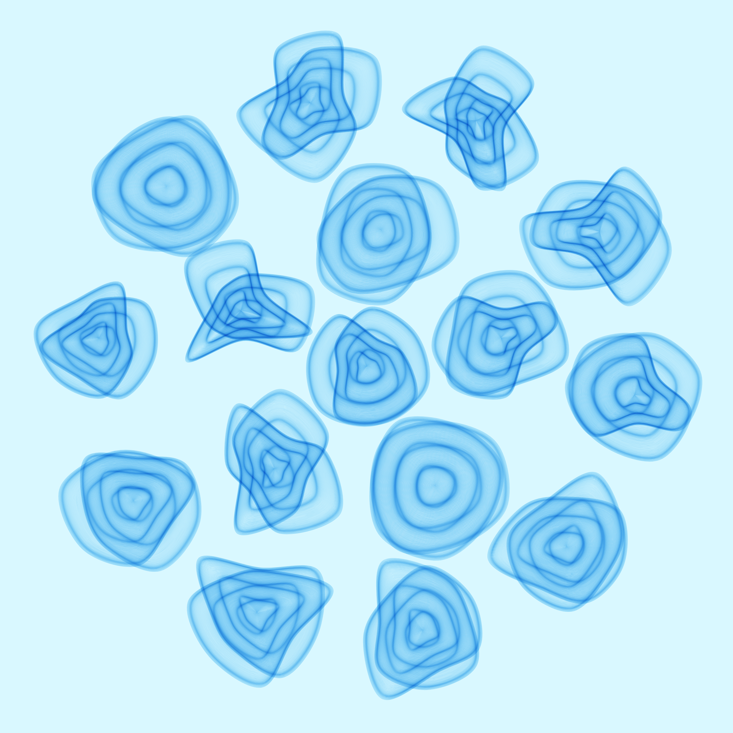 Art Blocks - Art Blocks v2 - Flowers #4392 - NFT # 116004392