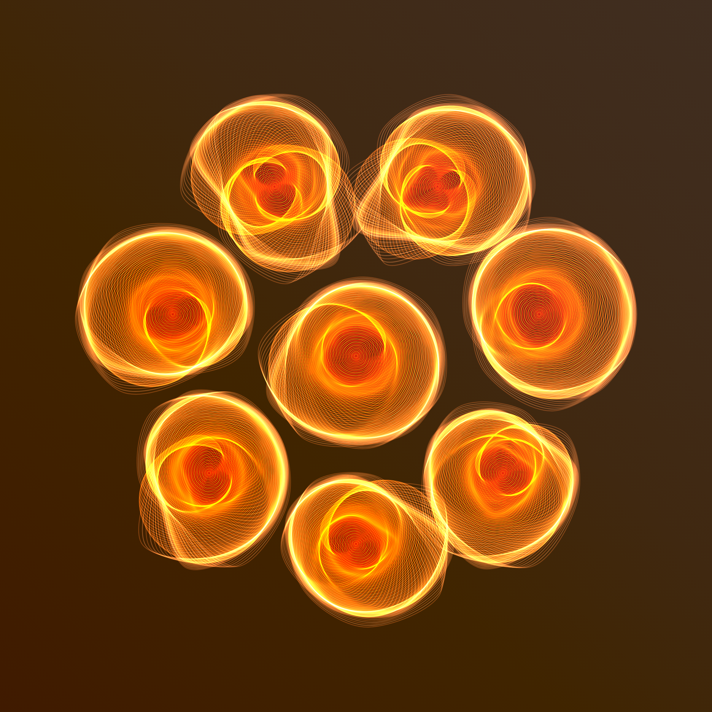 Art Blocks - Art Blocks v2 - Flowers #4393 - NFT # 116004393