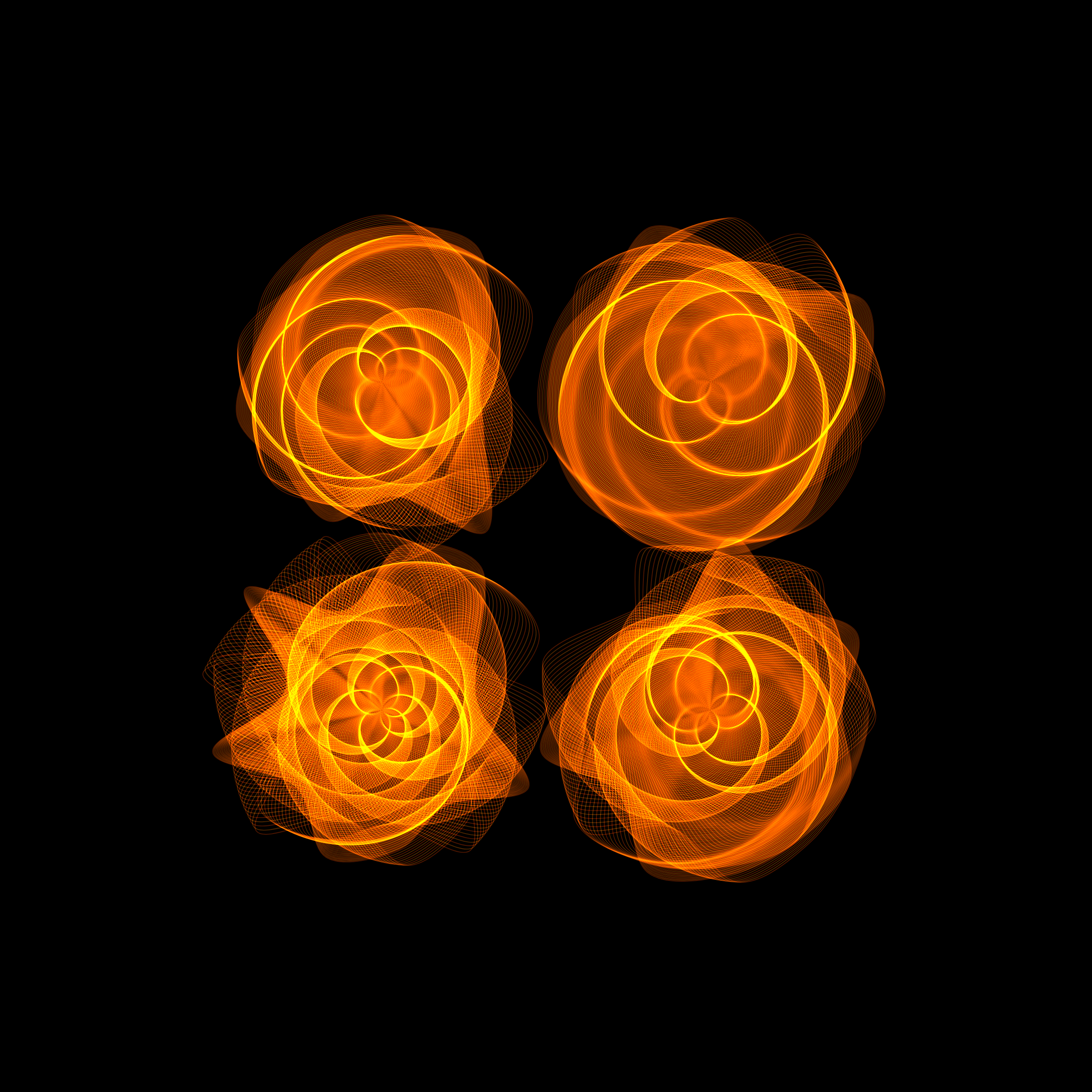 Art Blocks - Art Blocks v2 - Flowers #4401 - NFT # 116004401