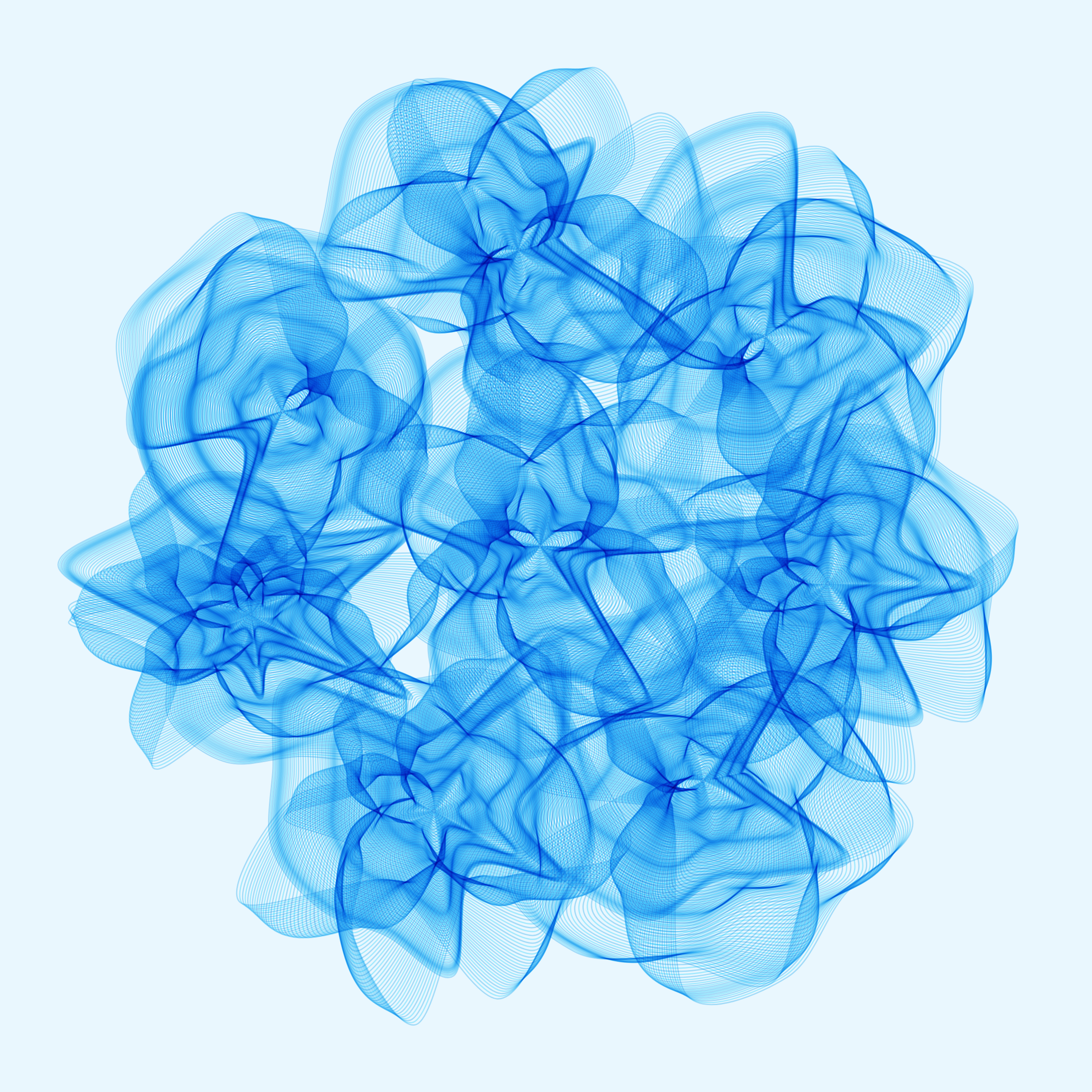 Art Blocks - Art Blocks v2 - Flowers #4406 - NFT # 116004406