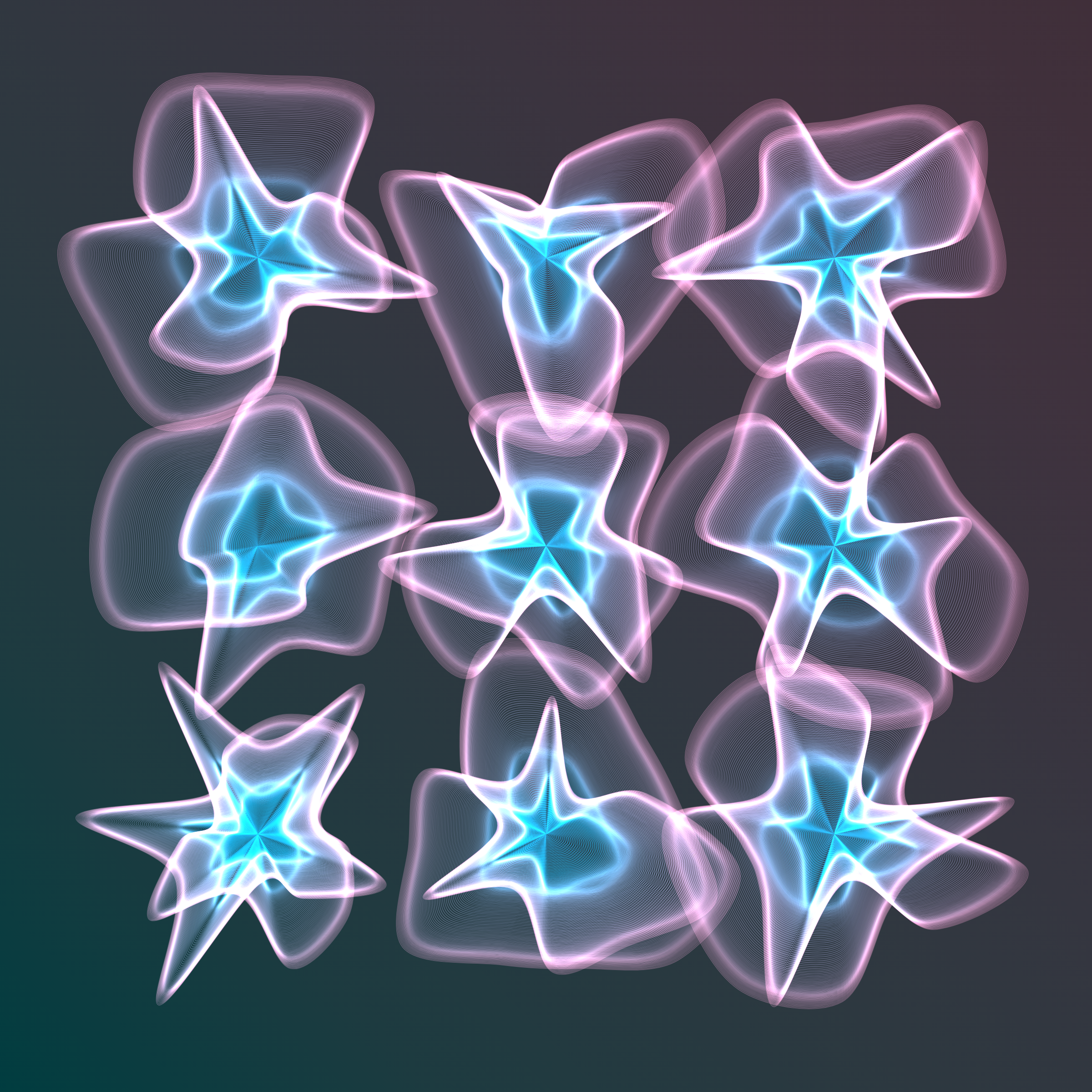 Art Blocks - Art Blocks v2 - Flowers #4407 - NFT # 116004407