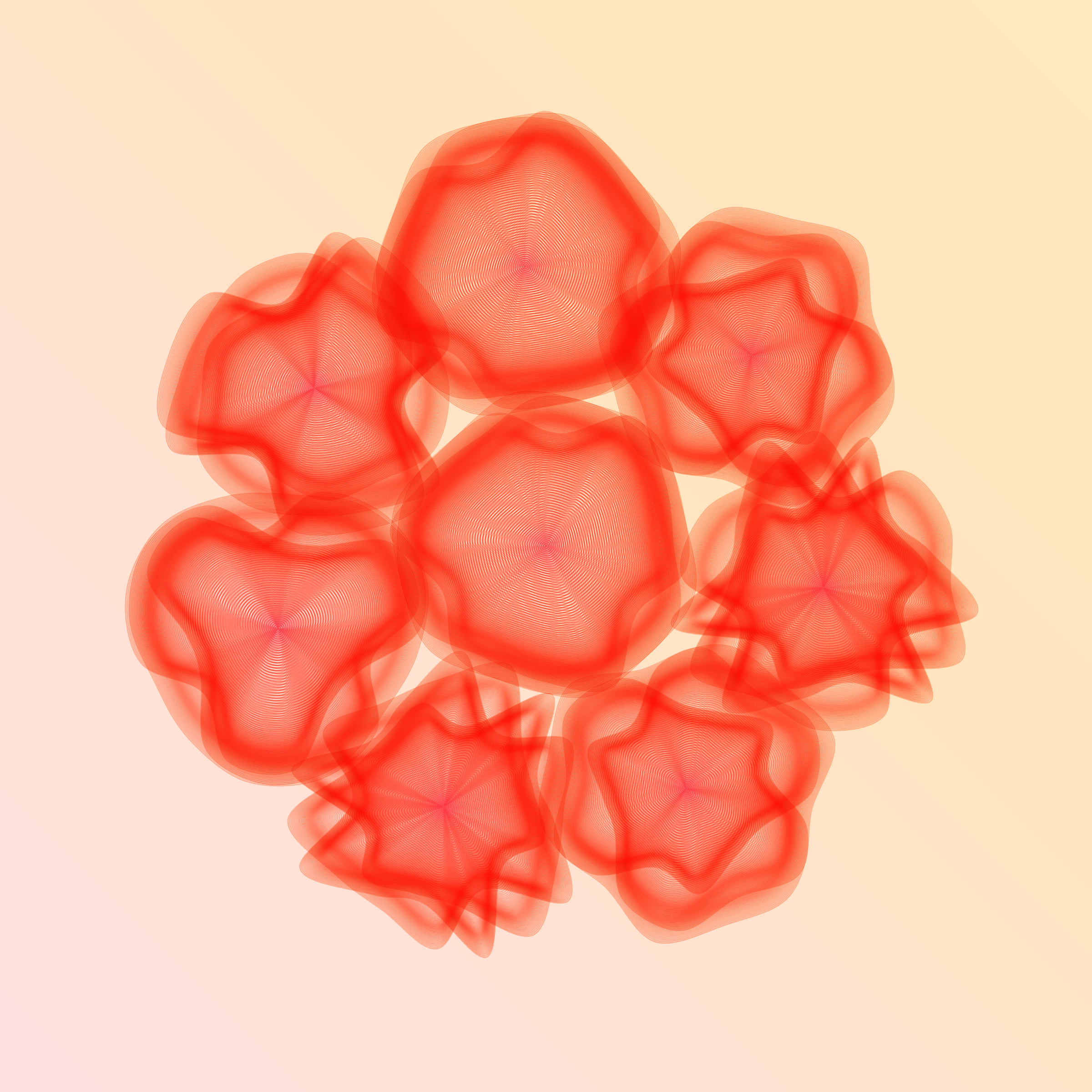 Art Blocks - Art Blocks v2 - Flowers #4411 - NFT # 116004411