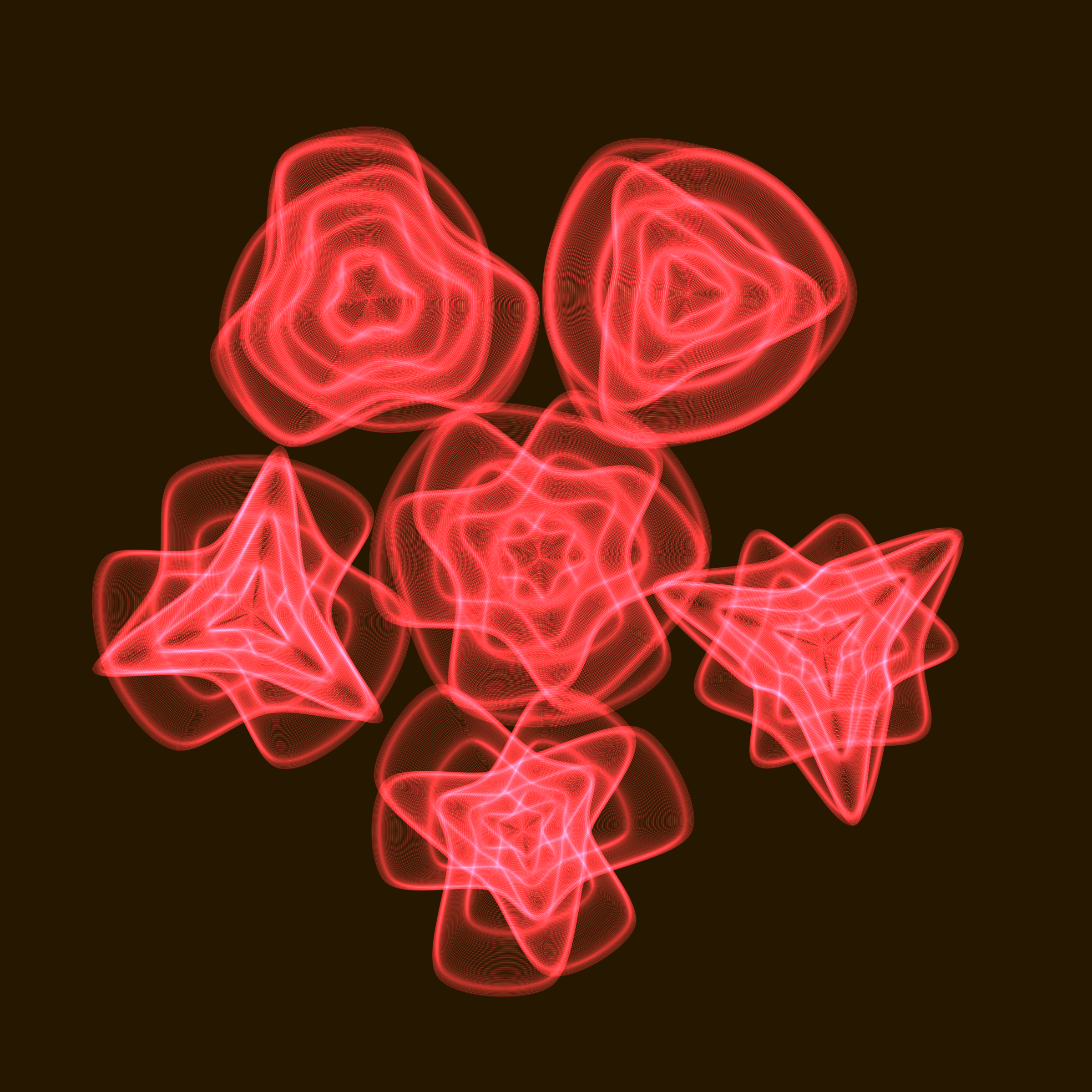 Art Blocks - Art Blocks v2 - Flowers #4416 - NFT # 116004416