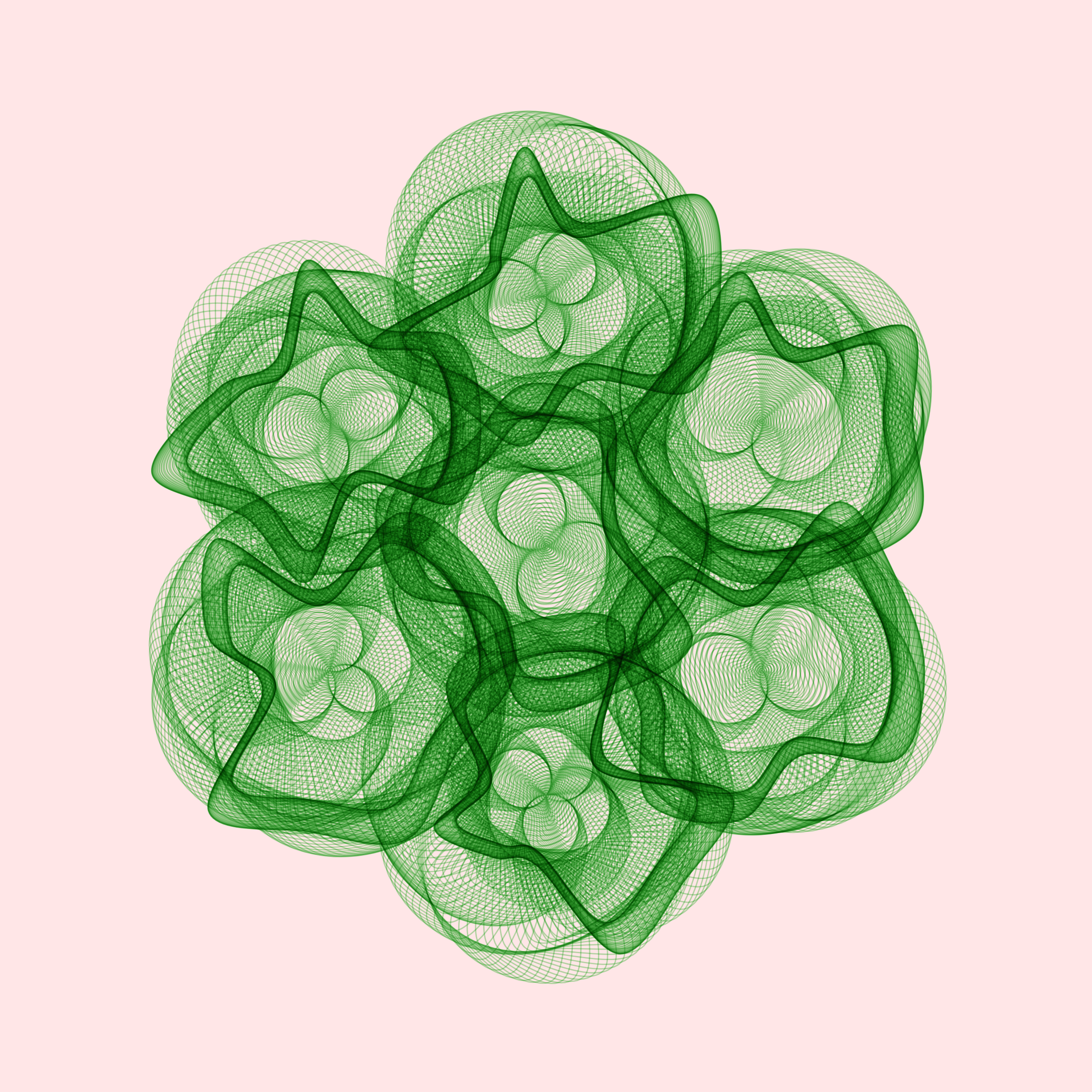 Art Blocks - Art Blocks v2 - Flowers #4422 - NFT # 116004422