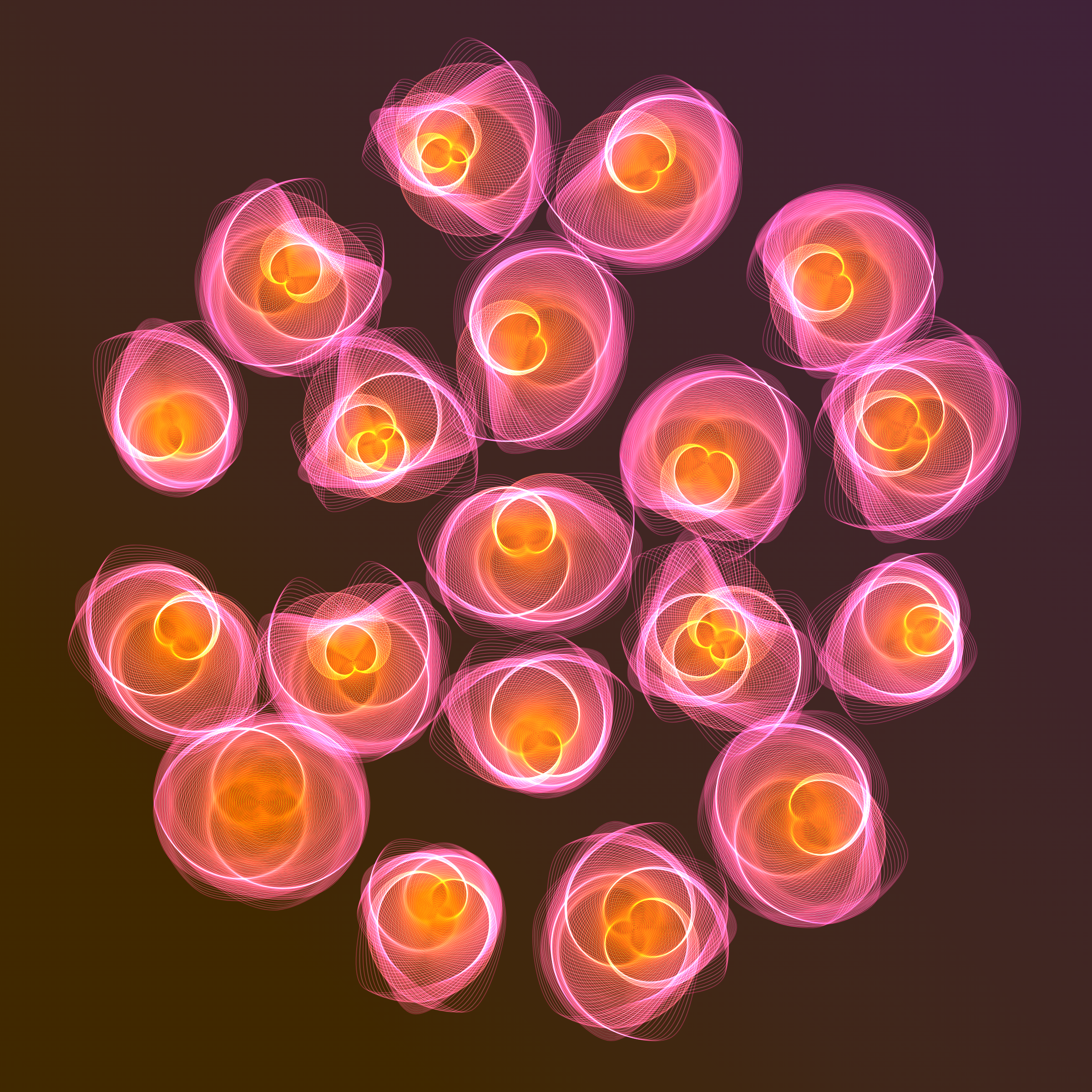 Art Blocks - Art Blocks v2 - Flowers #4424 - NFT # 116004424