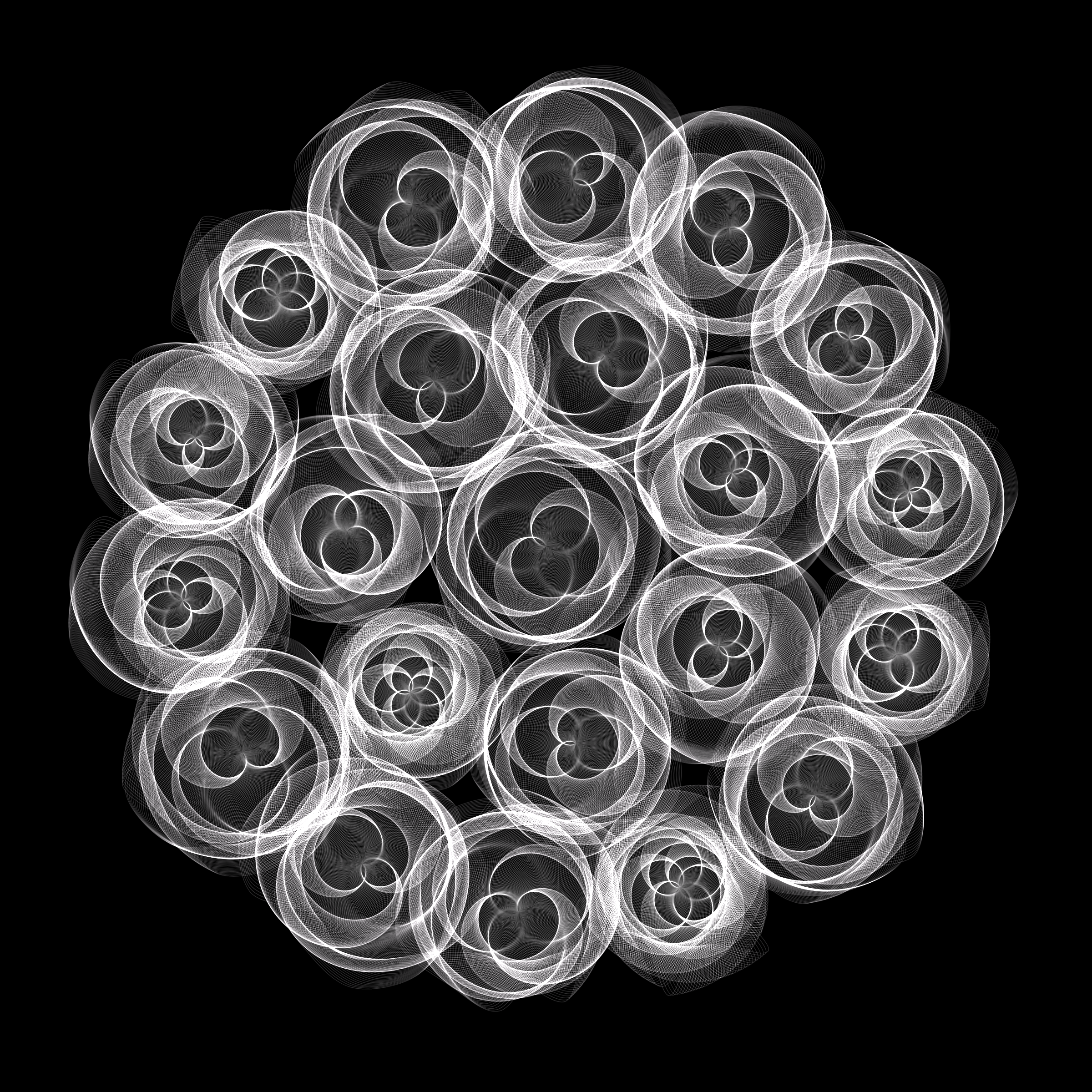 Art Blocks - Art Blocks v2 - Flowers #4426 - NFT # 116004426