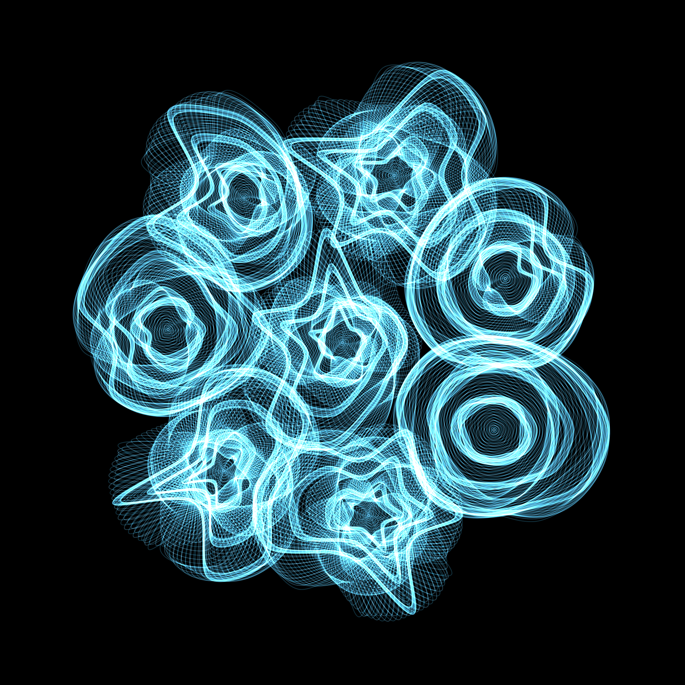 Art Blocks - Art Blocks v2 - Flowers #4427 - NFT # 116004427