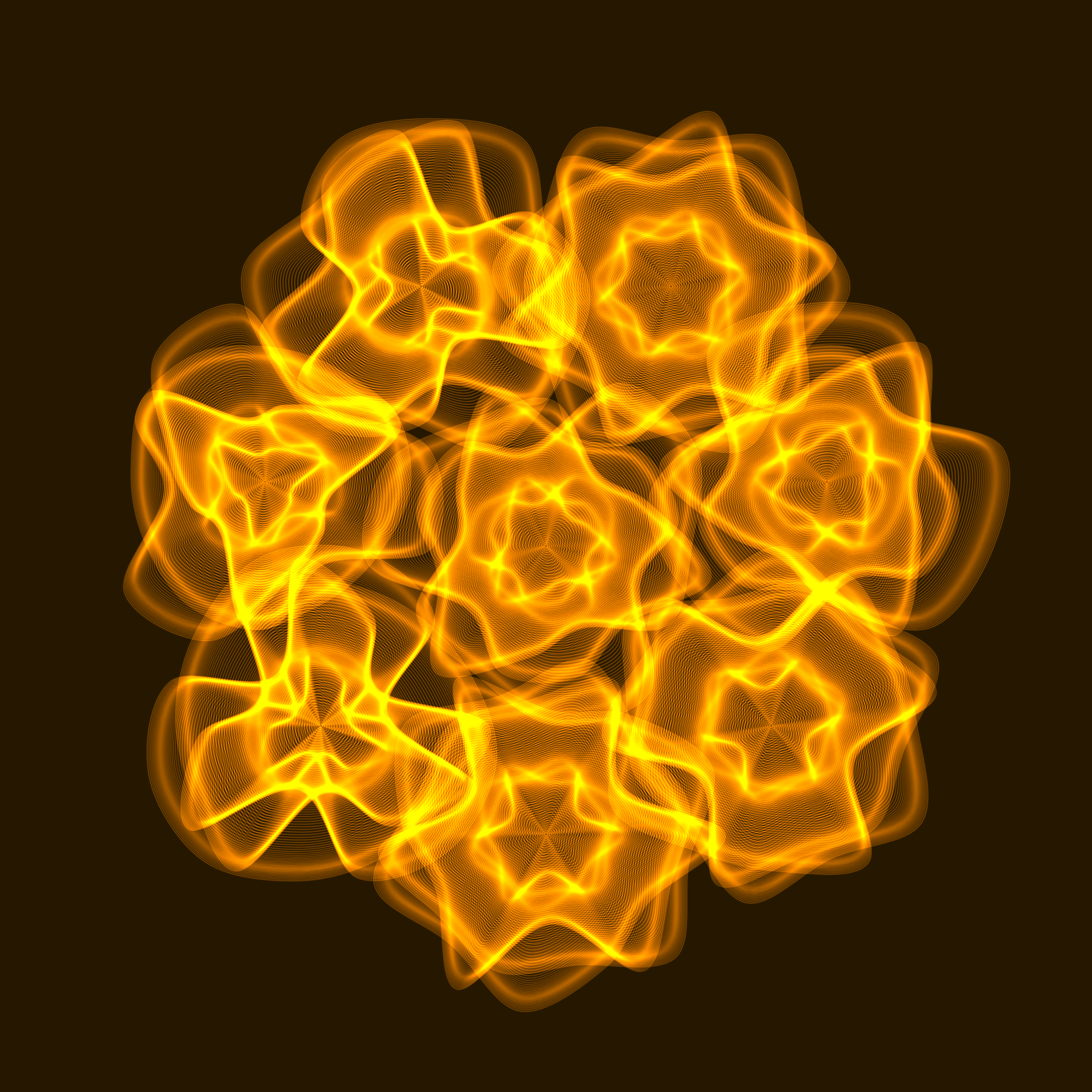 Art Blocks - Art Blocks v2 - Flowers #4439 - NFT # 116004439