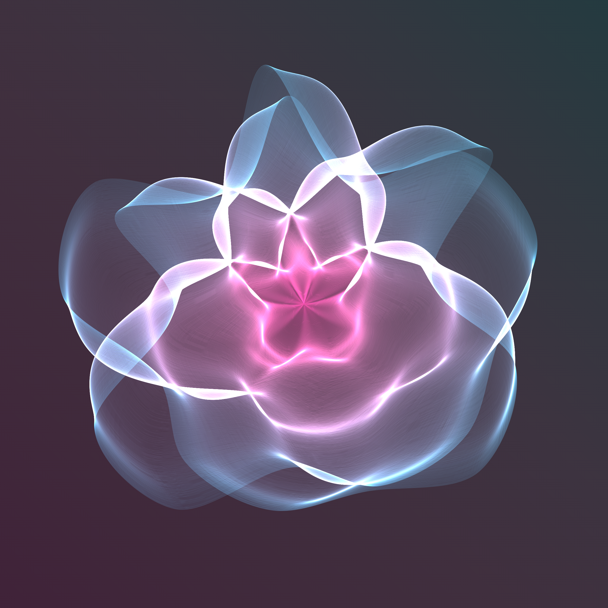 Art Blocks - Art Blocks v2 - Flowers #4440 - NFT # 116004440