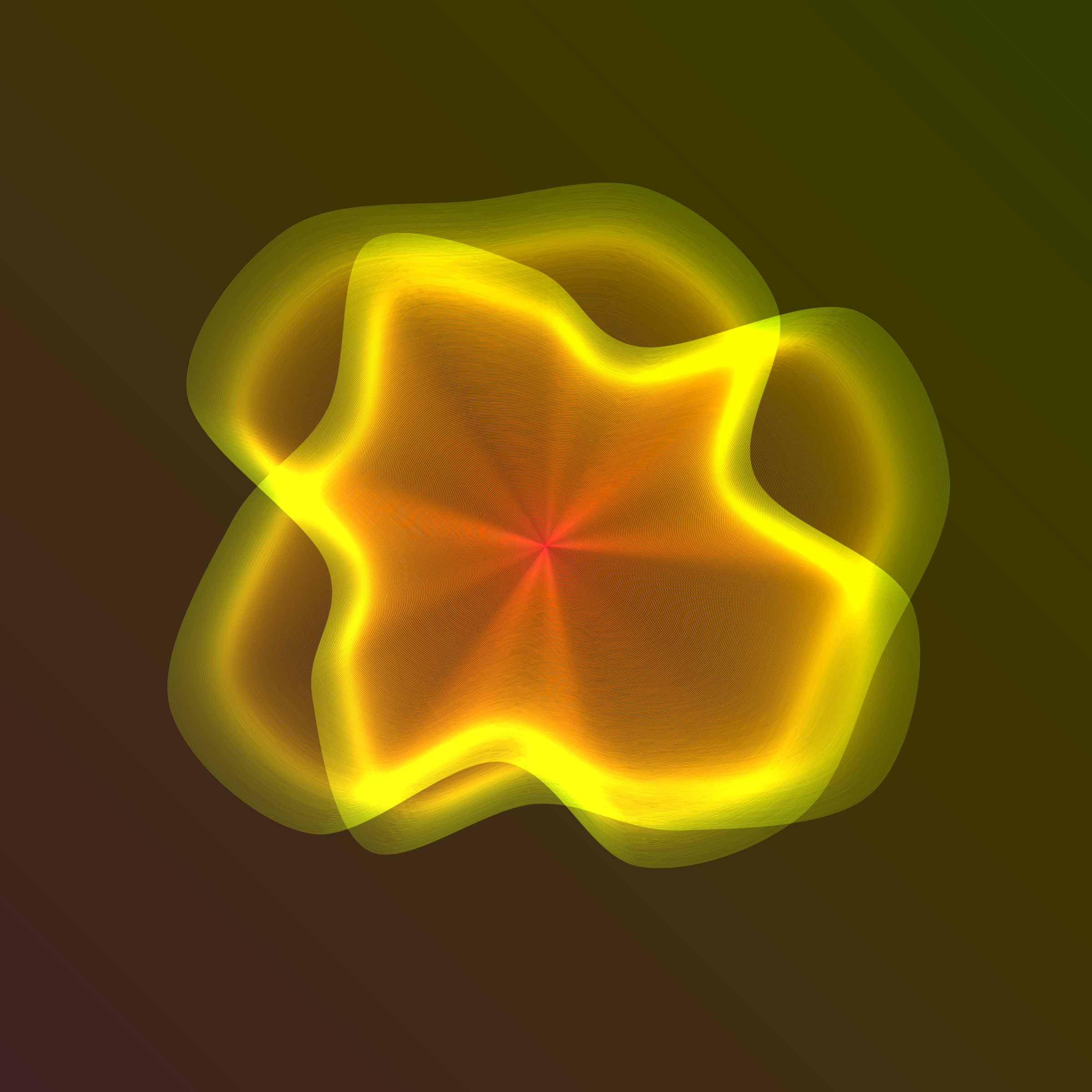 Art Blocks - Art Blocks v2 - Flowers #4441 - NFT # 116004441