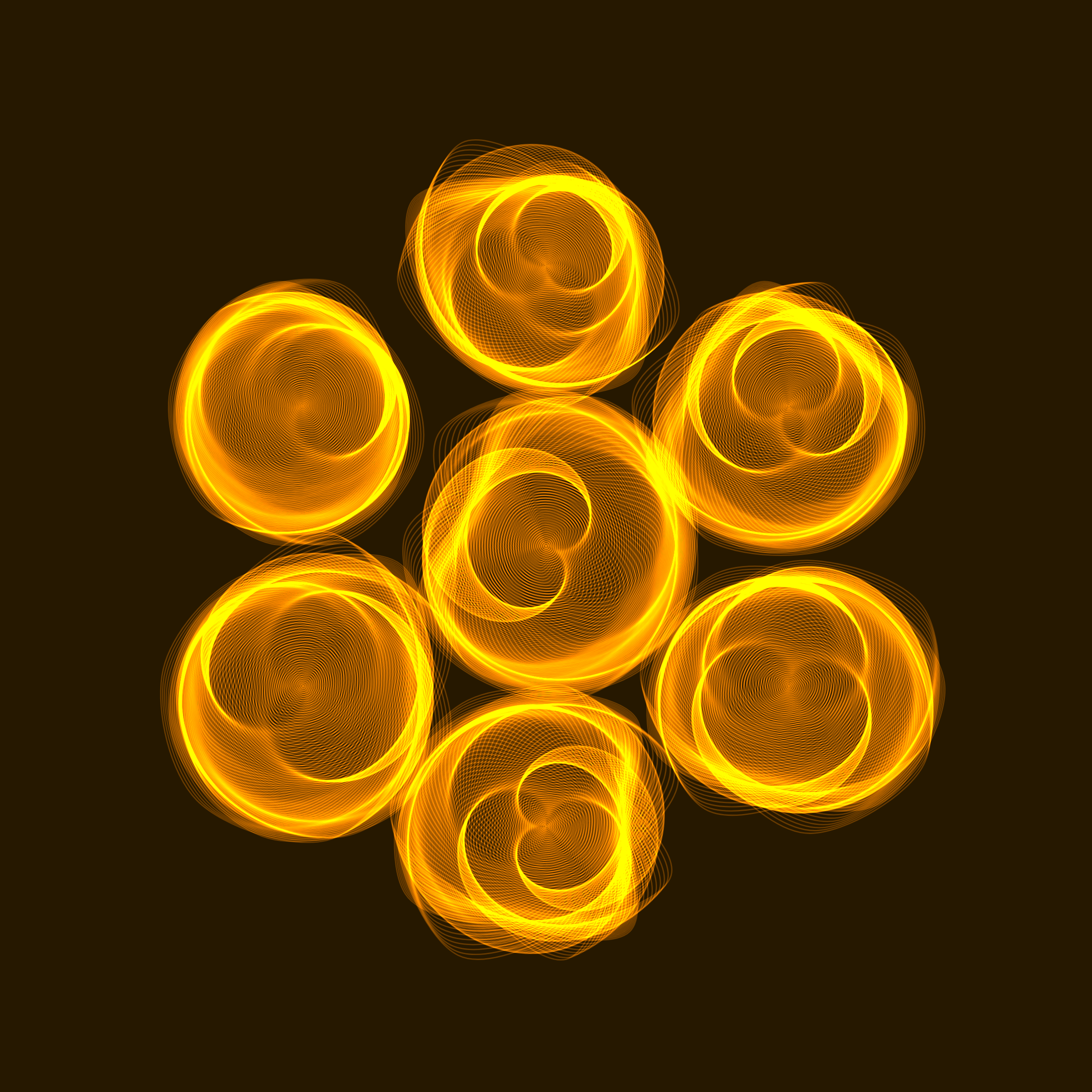 Art Blocks - Art Blocks v2 - Flowers #4442 - NFT # 116004442