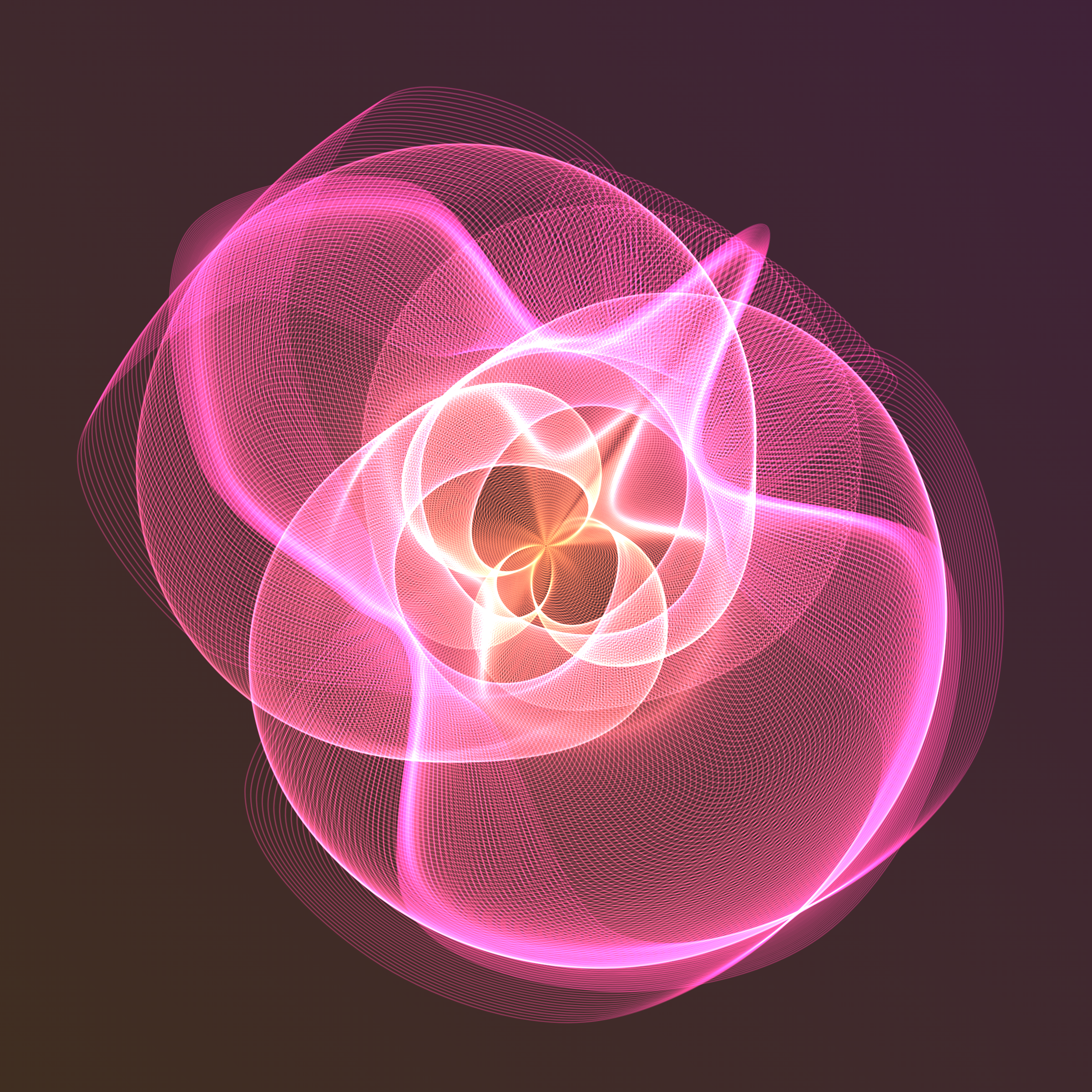 Art Blocks - Art Blocks v2 - Flowers #4443 - NFT # 116004443