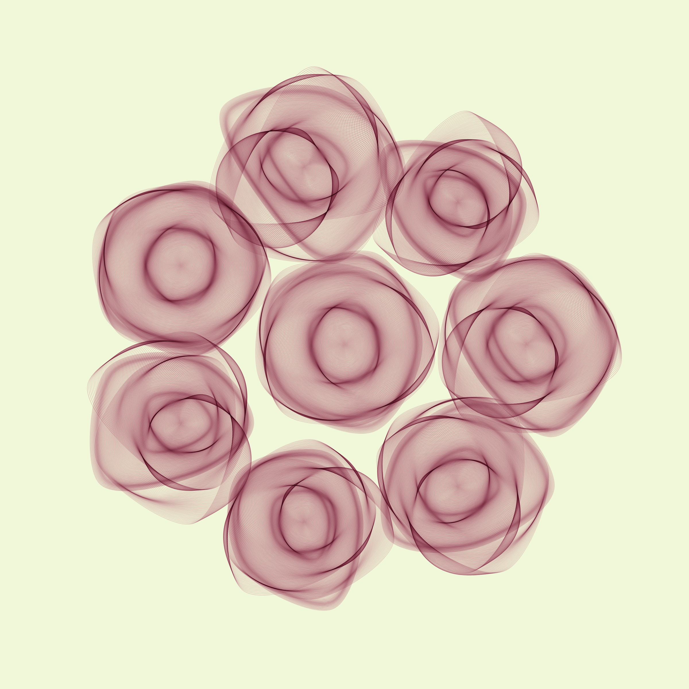 Art Blocks - Art Blocks v2 - Flowers #4451 - NFT # 116004451