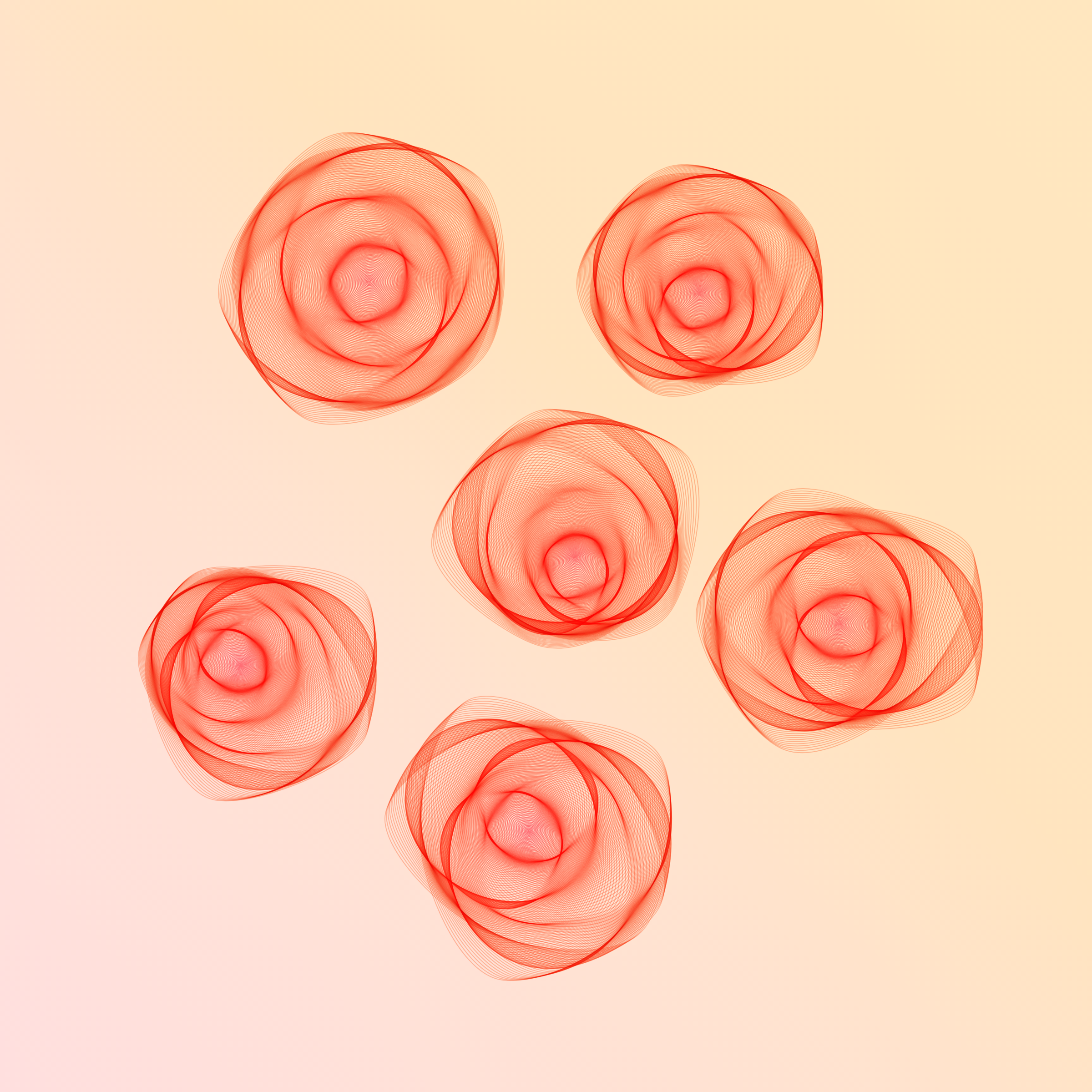 Art Blocks - Art Blocks v2 - Flowers #4452 - NFT # 116004452