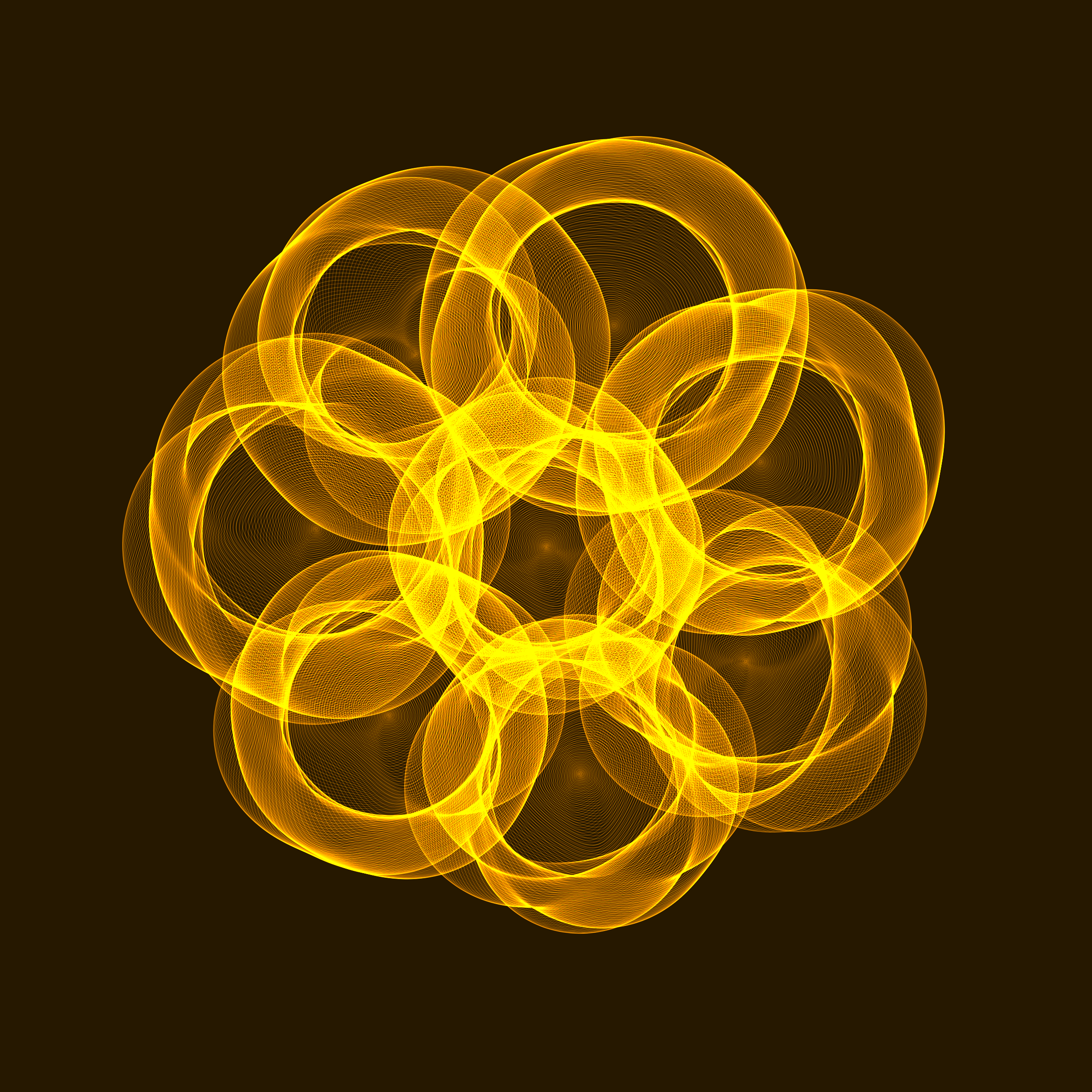 Art Blocks - Art Blocks v2 - Flowers #4453 - NFT # 116004453