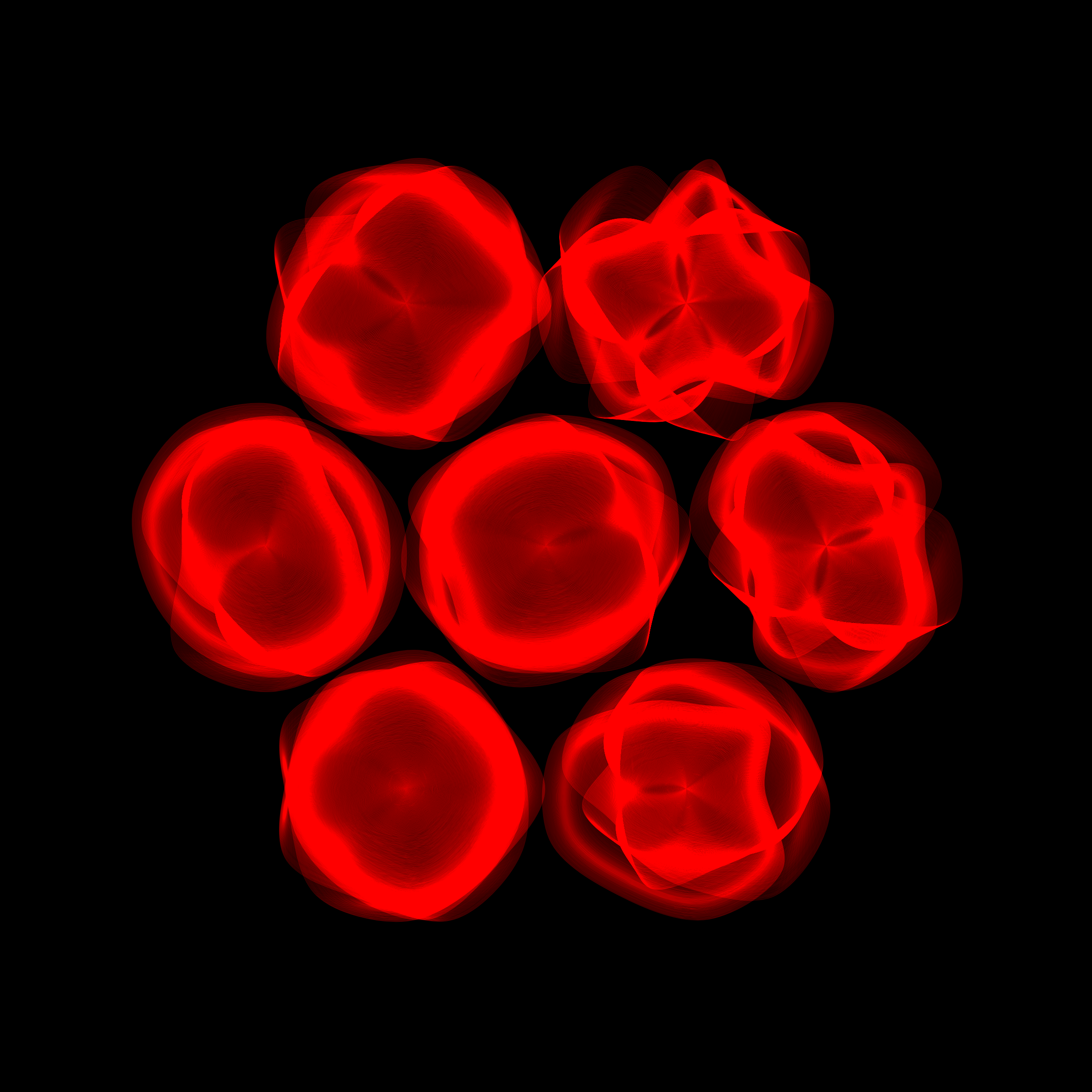 Art Blocks - Art Blocks v2 - Flowers #4455 - NFT # 116004455