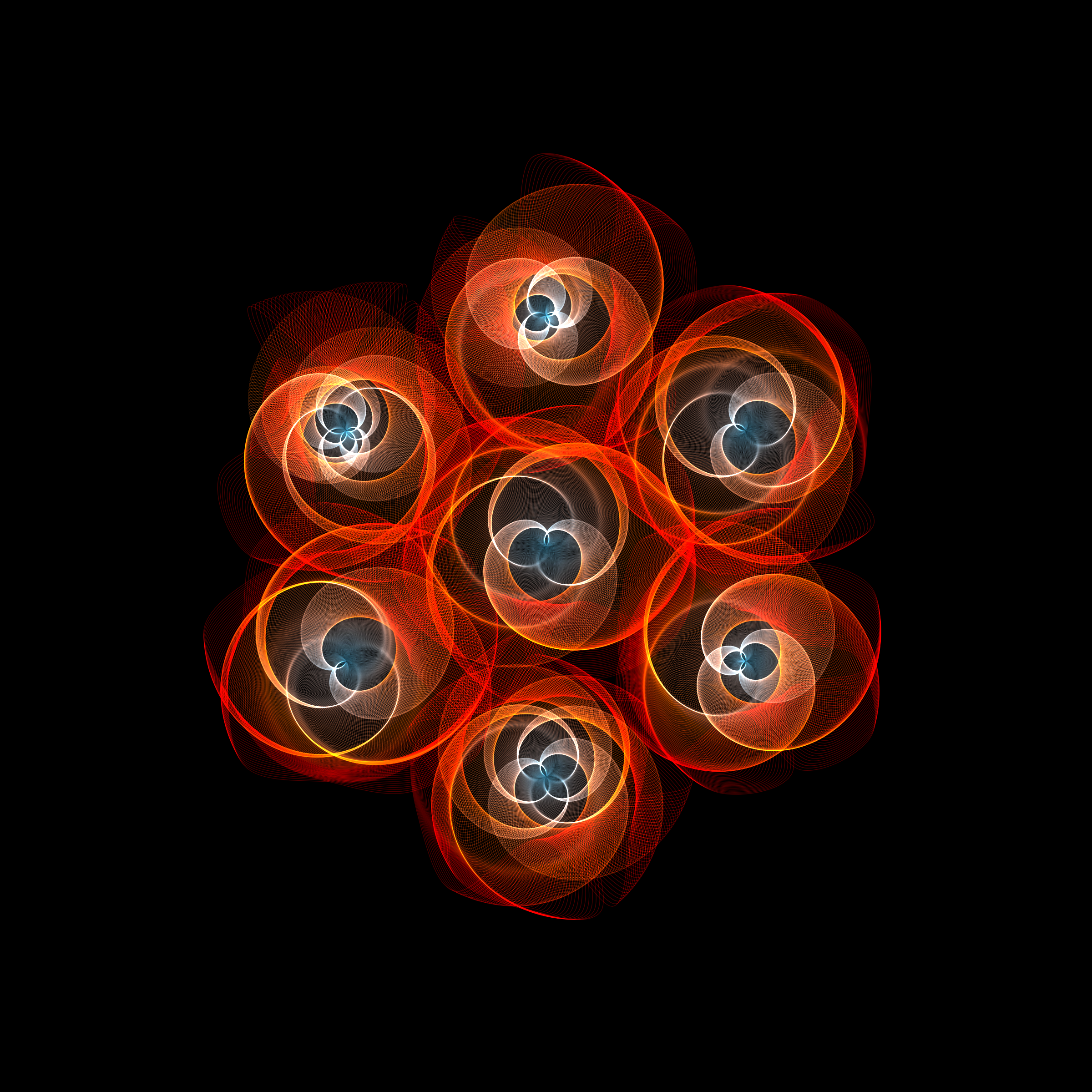 Art Blocks - Art Blocks v2 - Flowers #4466 - NFT # 116004466