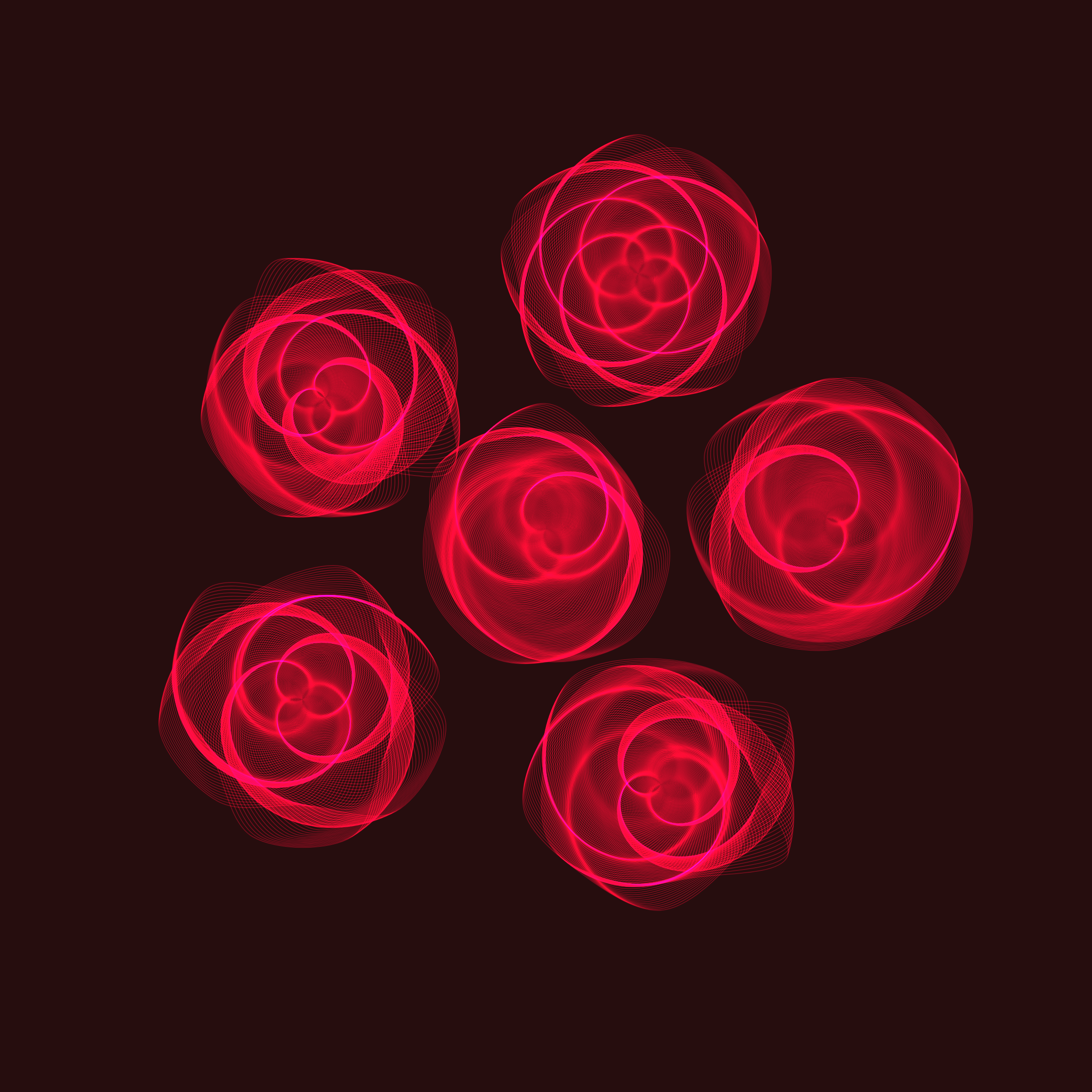 Art Blocks - Art Blocks v2 - Flowers #4469 - NFT # 116004469