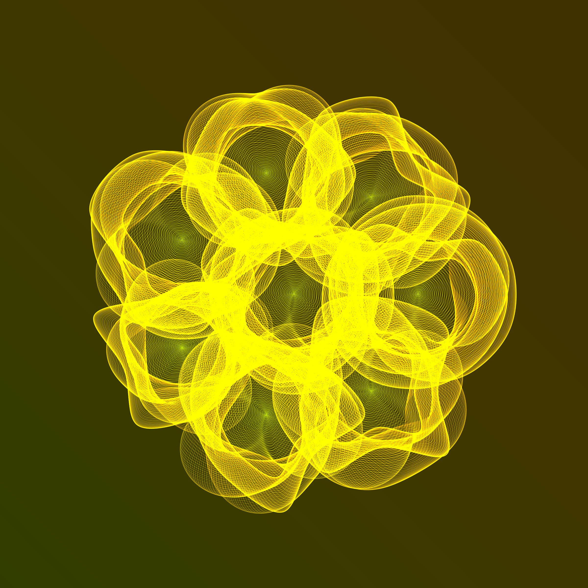 Art Blocks - Art Blocks v2 - Flowers #4473 - NFT # 116004473