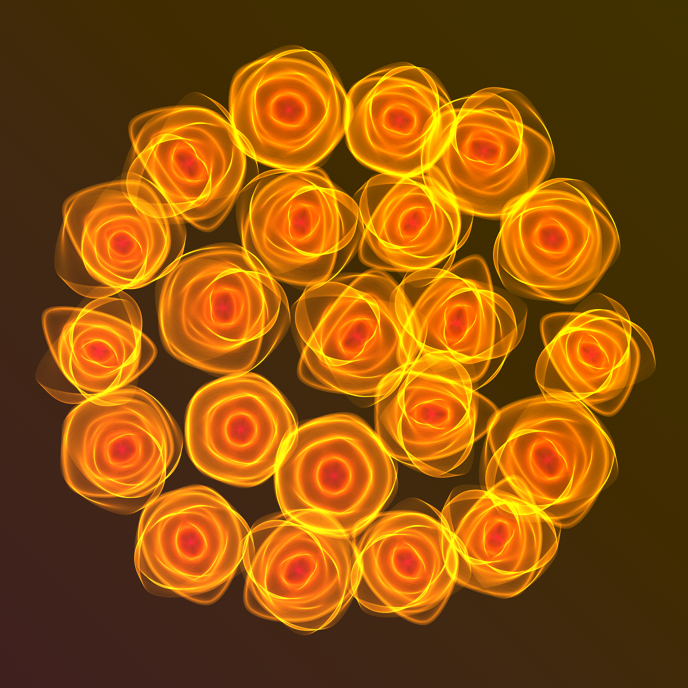 Art Blocks - Art Blocks v2 - Flowers #4474 - NFT # 116004474