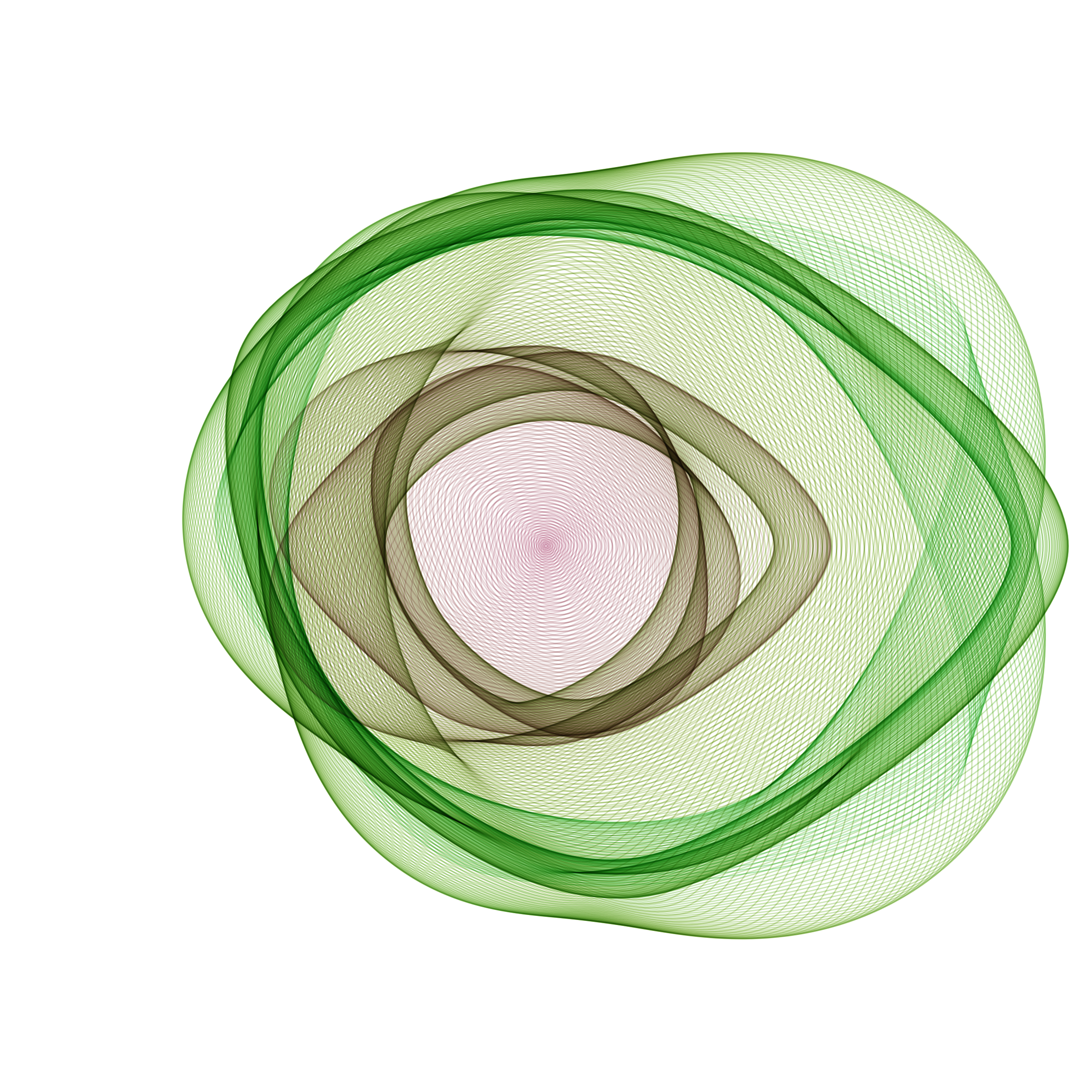 Art Blocks - Art Blocks v2 - Flowers #4477 - NFT # 116004477