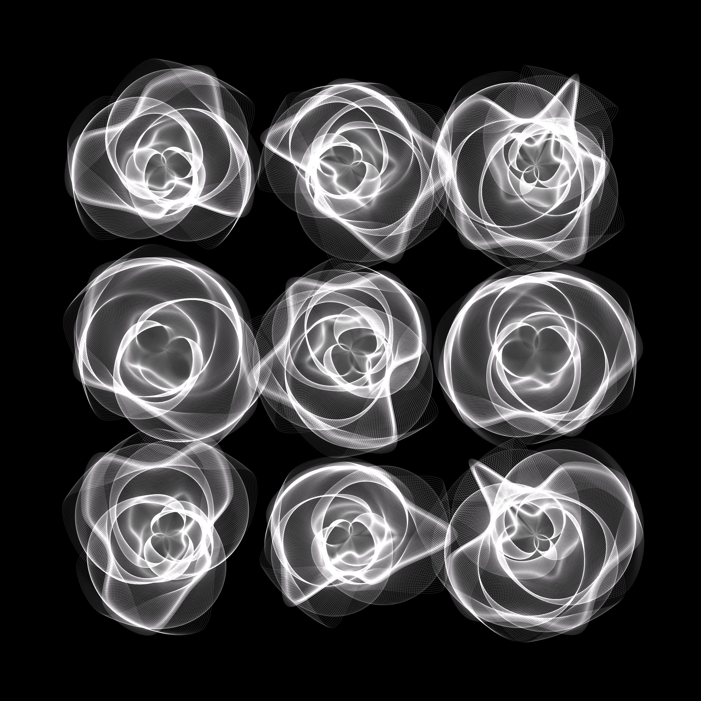 Art Blocks - Art Blocks v2 - Flowers #4482 - NFT # 116004482