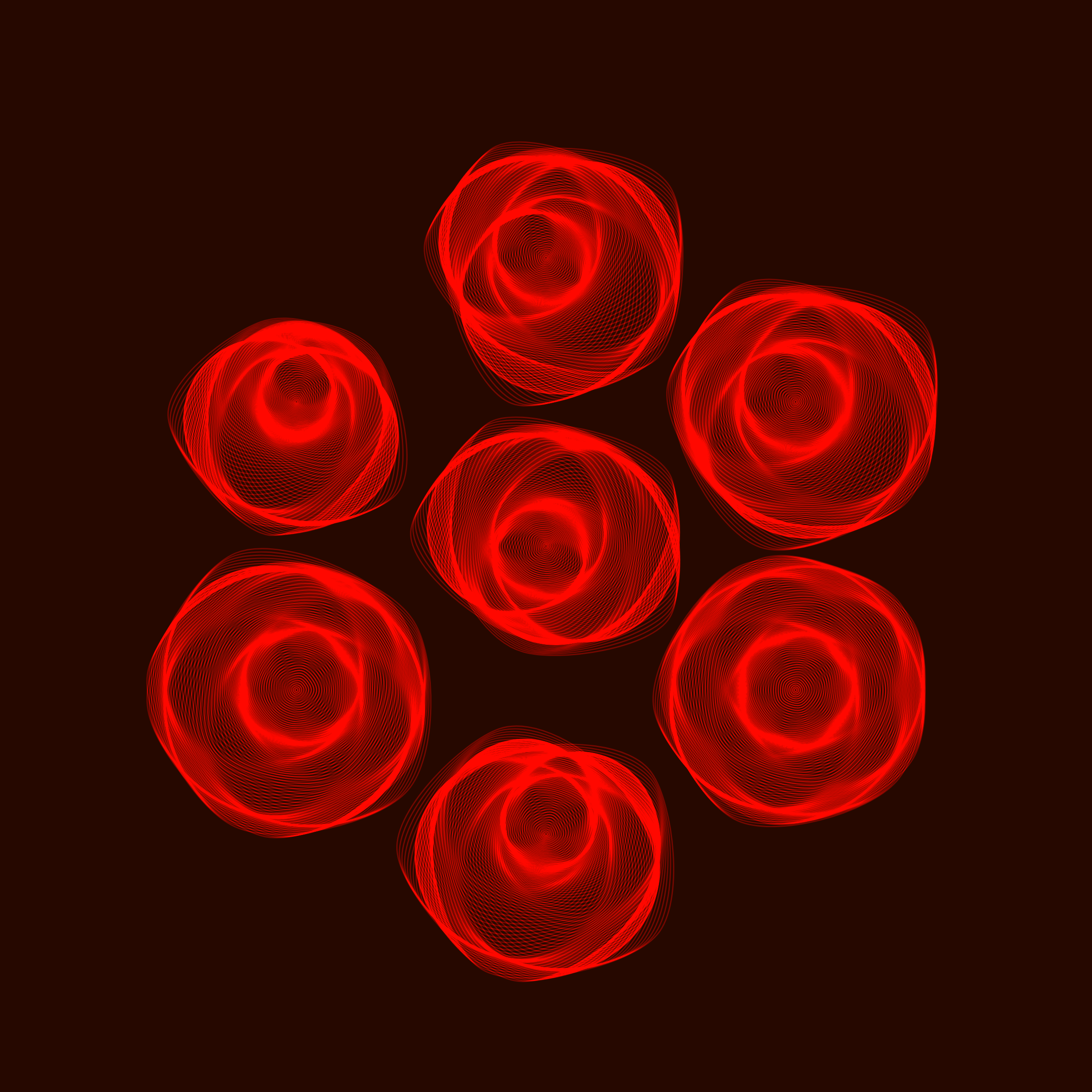 Art Blocks - Art Blocks v2 - Flowers #4489 - NFT # 116004489