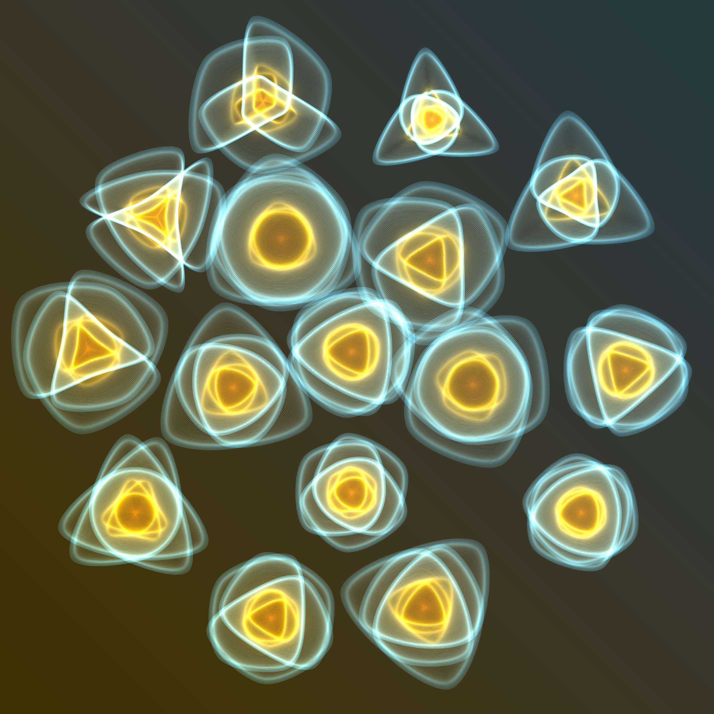 Art Blocks - Art Blocks v2 - Flowers #4491 - NFT # 116004491