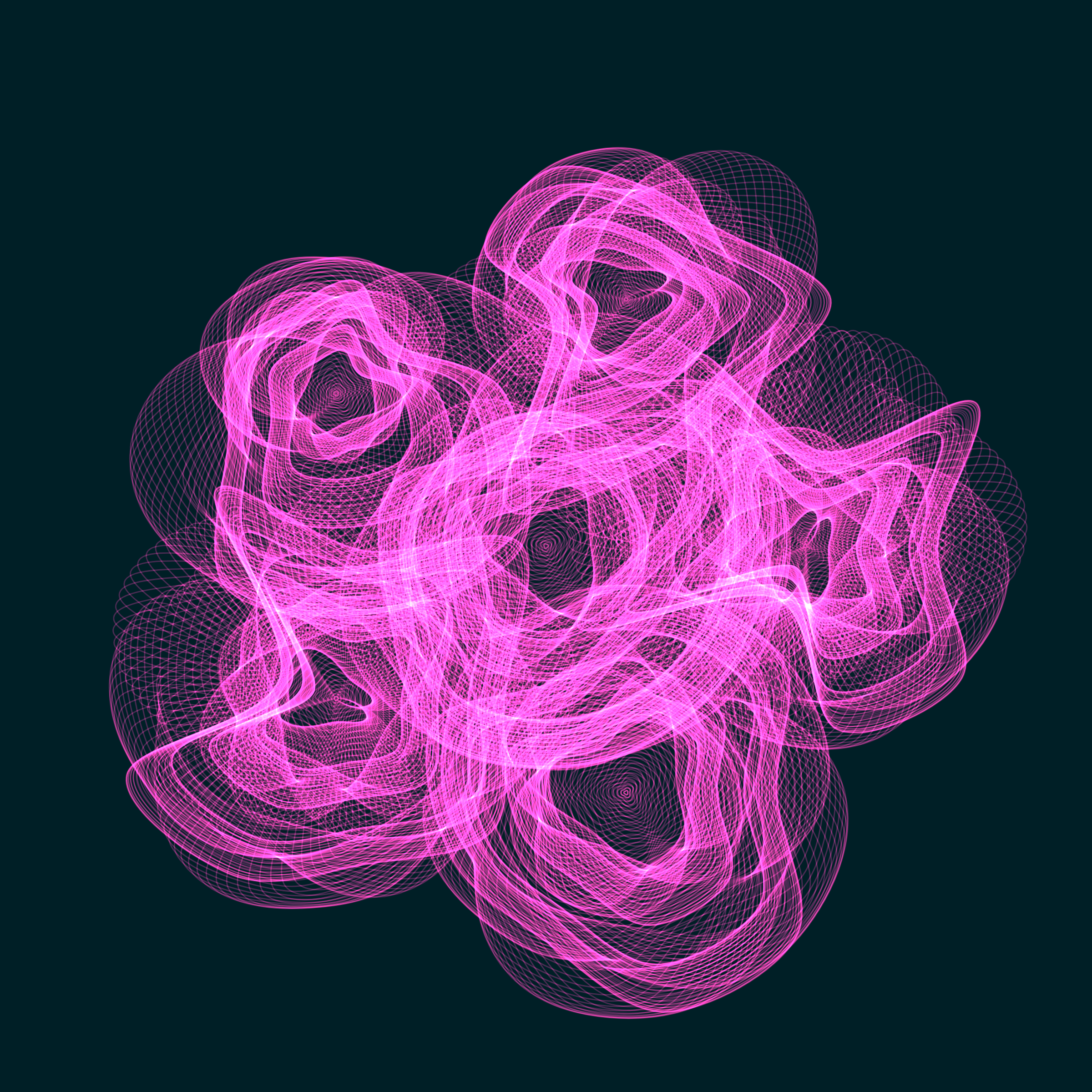 Art Blocks - Art Blocks v2 - Flowers #4493 - NFT # 116004493