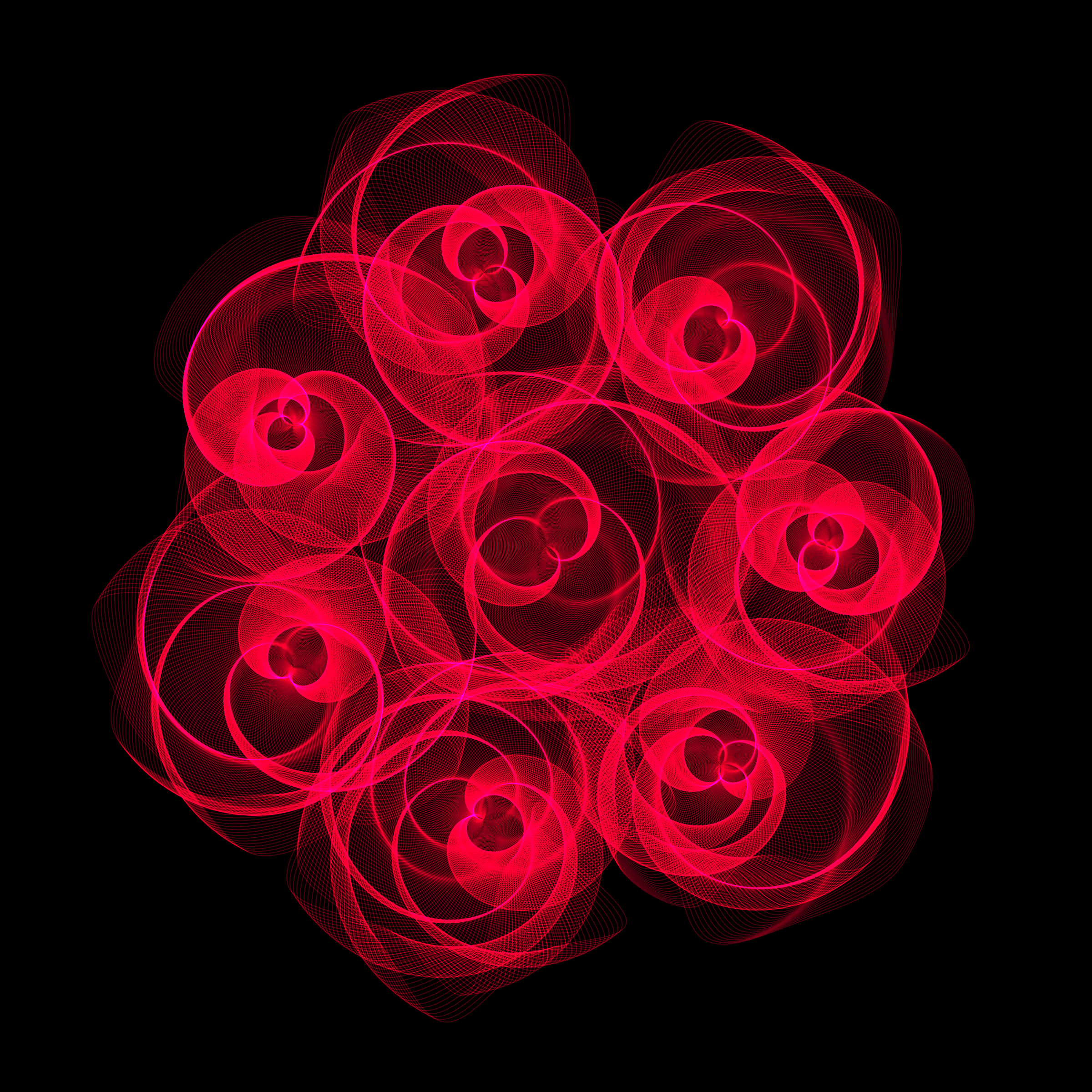 Art Blocks - Art Blocks v2 - Flowers #4499 - NFT # 116004499