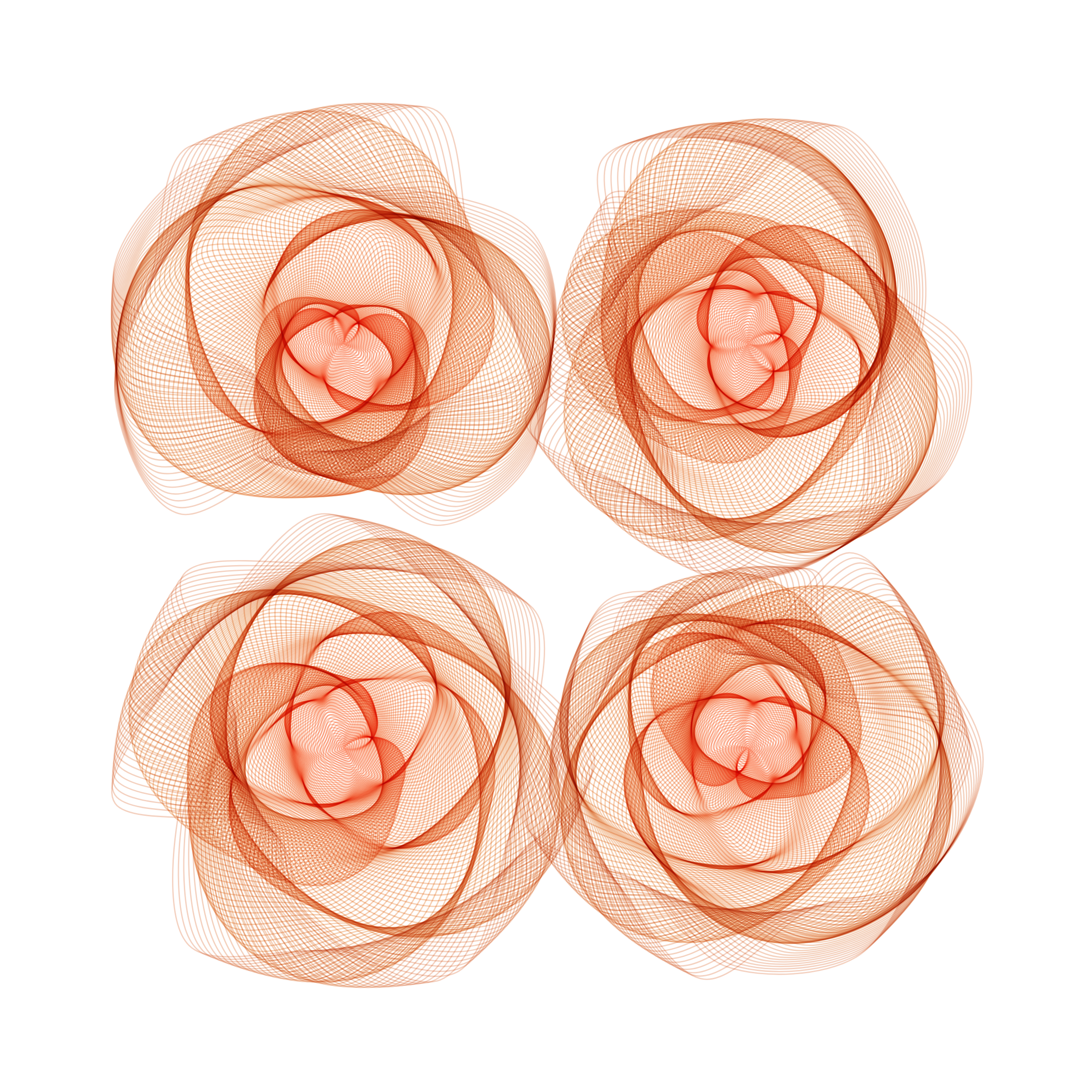 Art Blocks - Art Blocks v2 - Flowers #4505 - NFT # 116004505