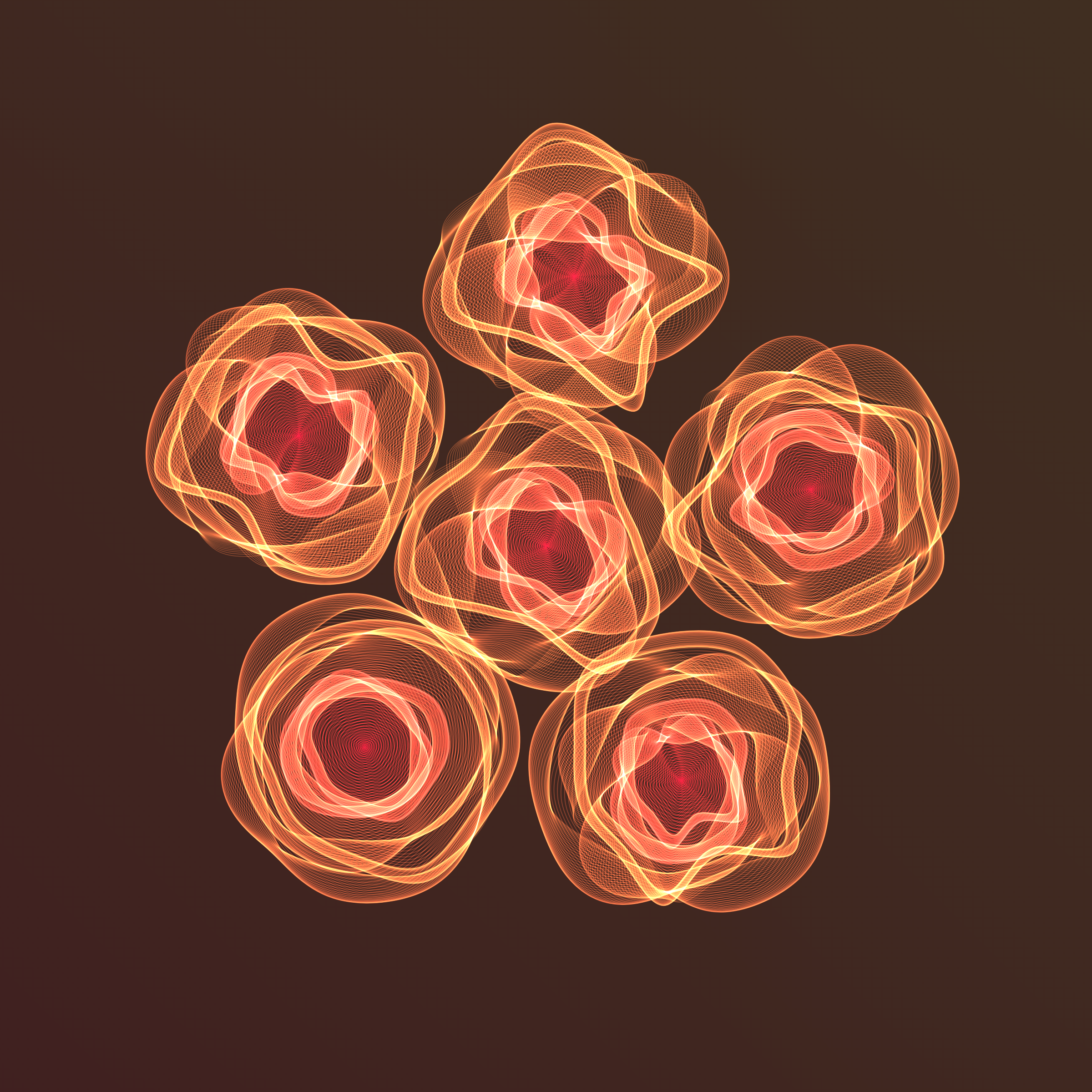 Art Blocks - Art Blocks v2 - Flowers #4507 - NFT # 116004507