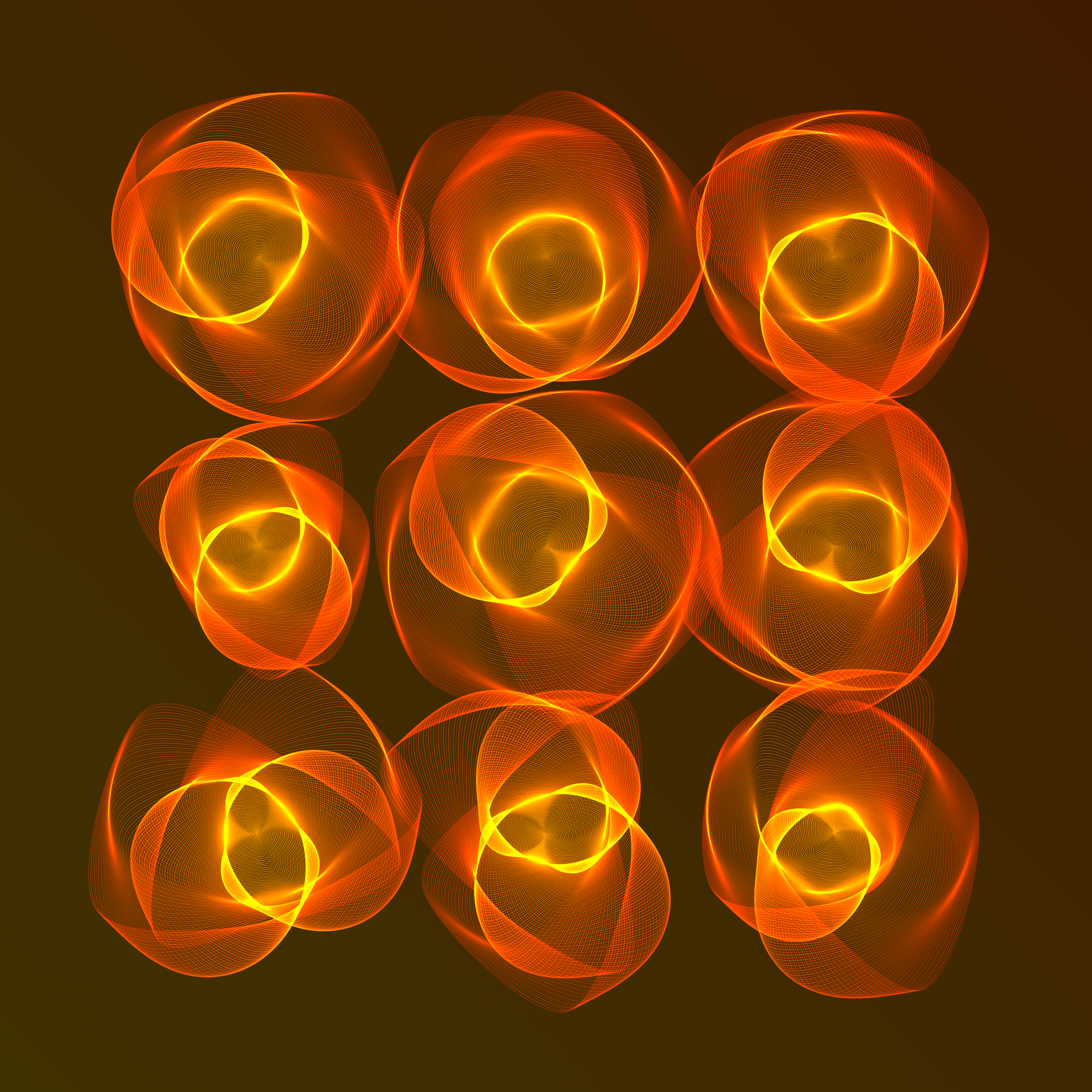 Art Blocks - Art Blocks v2 - Flowers #4510 - NFT # 116004510