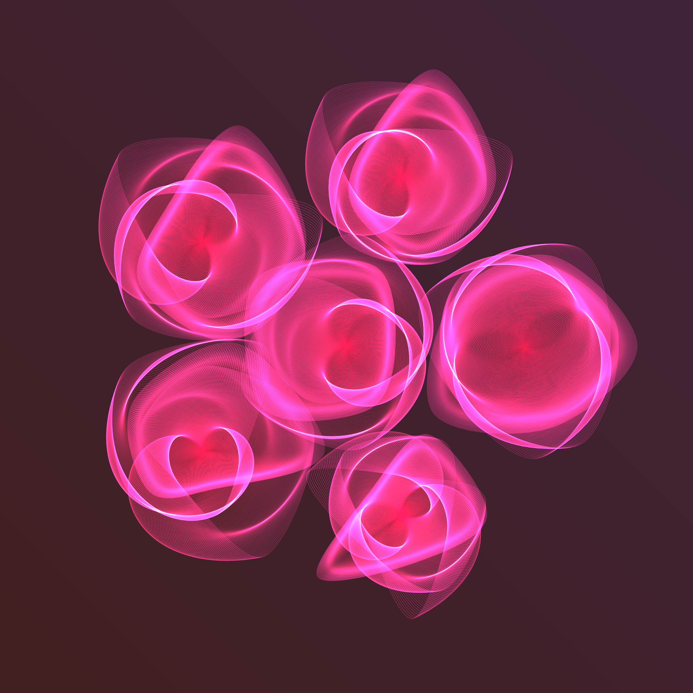 Art Blocks - Art Blocks v2 - Flowers #4512 - NFT # 116004512